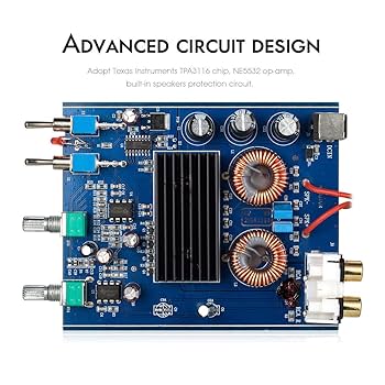 Amazon.co.jp: 【Nobsound G2】 ミニデジタルパワーアンプ 100W