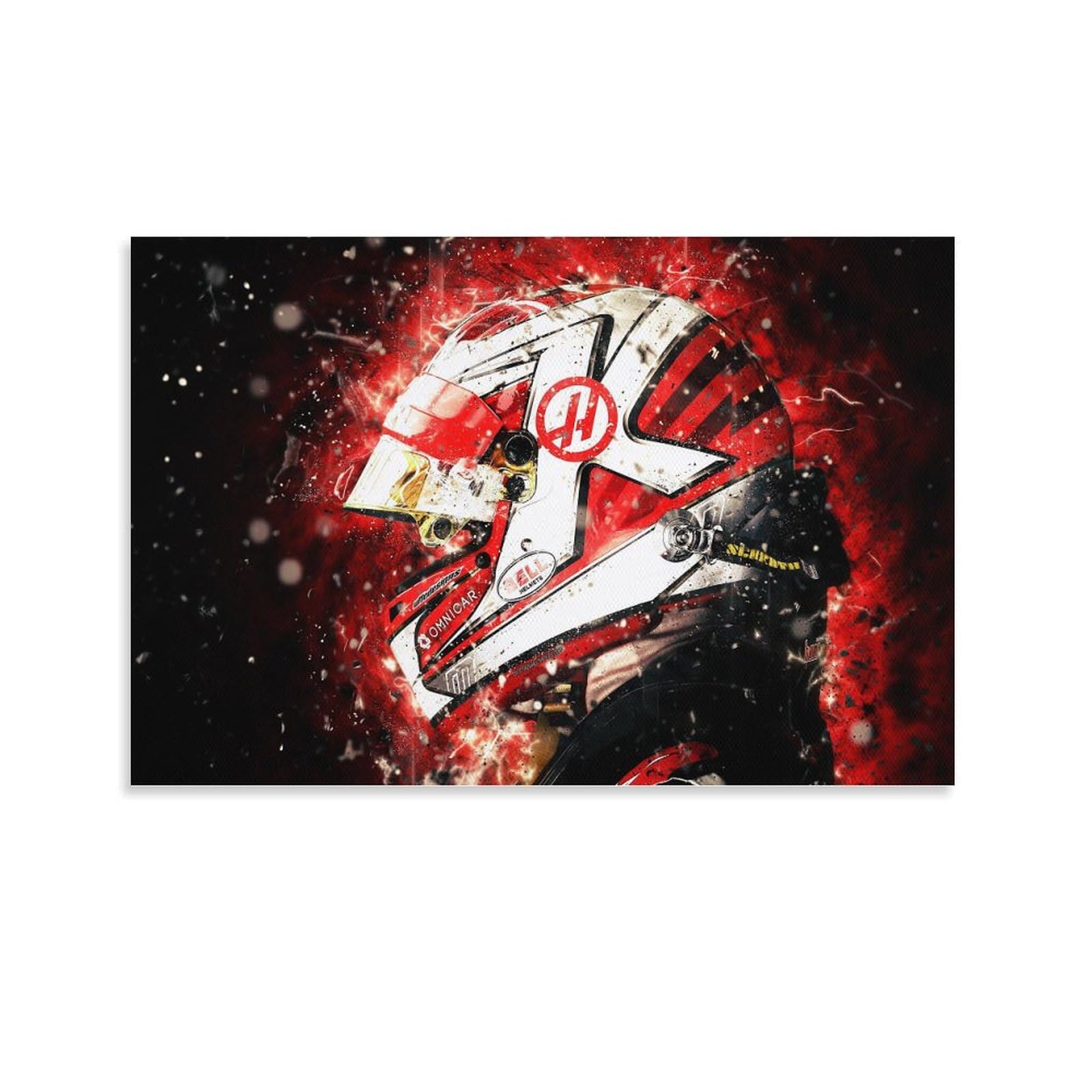 YTPONBCSTUG Cuadro En Lienzo,Lienzo Motocross Cuadros Modernos Arte De La Pared Para Sala De Estar Decoración Del Hogar