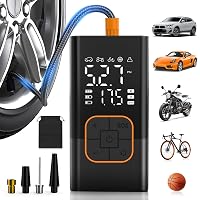 Kabellose Elektrische Reifenpumpe und Fahrradpumpe (digital) Akku-Luftpumpe