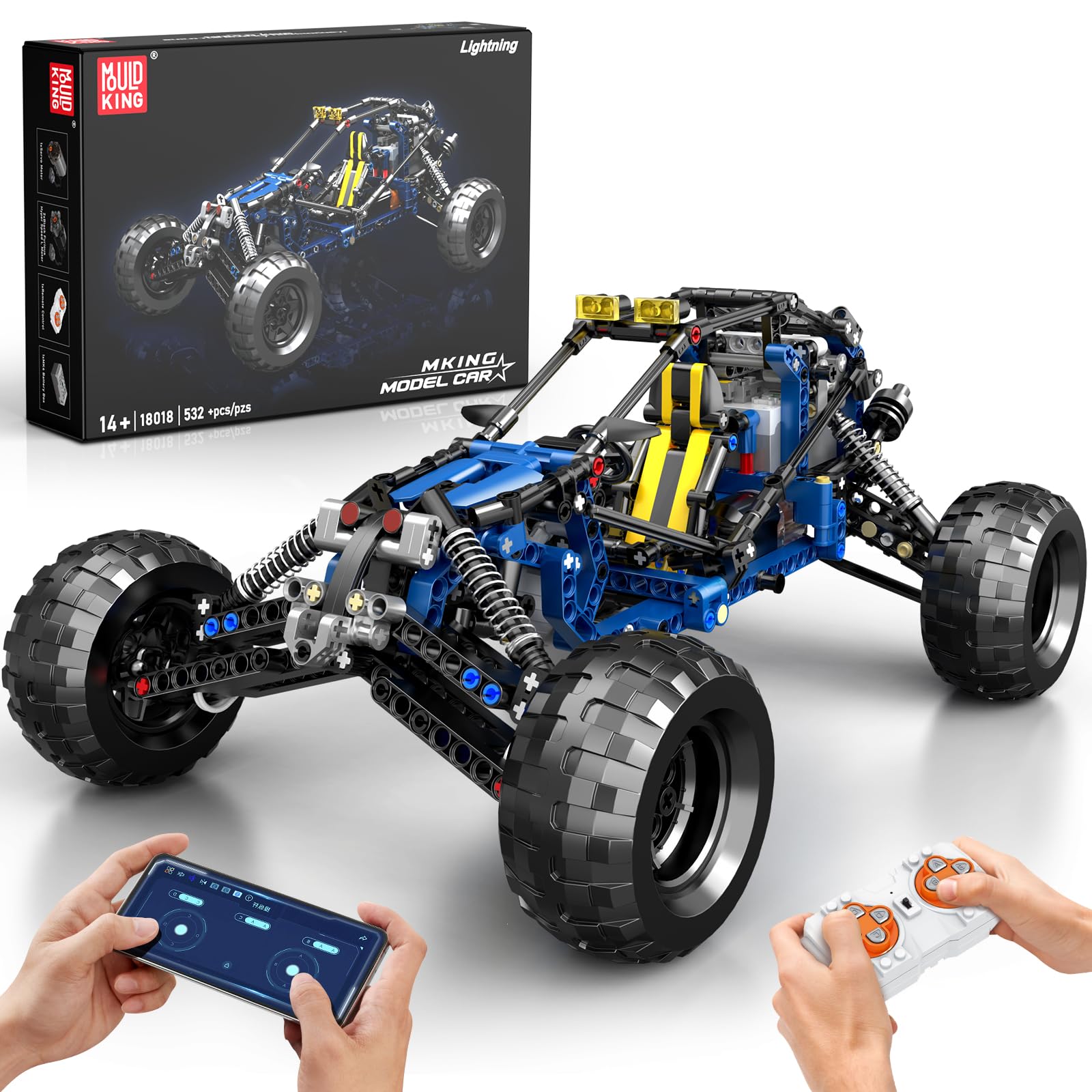Mould King 18018 Off-Road RC Car Building Sets