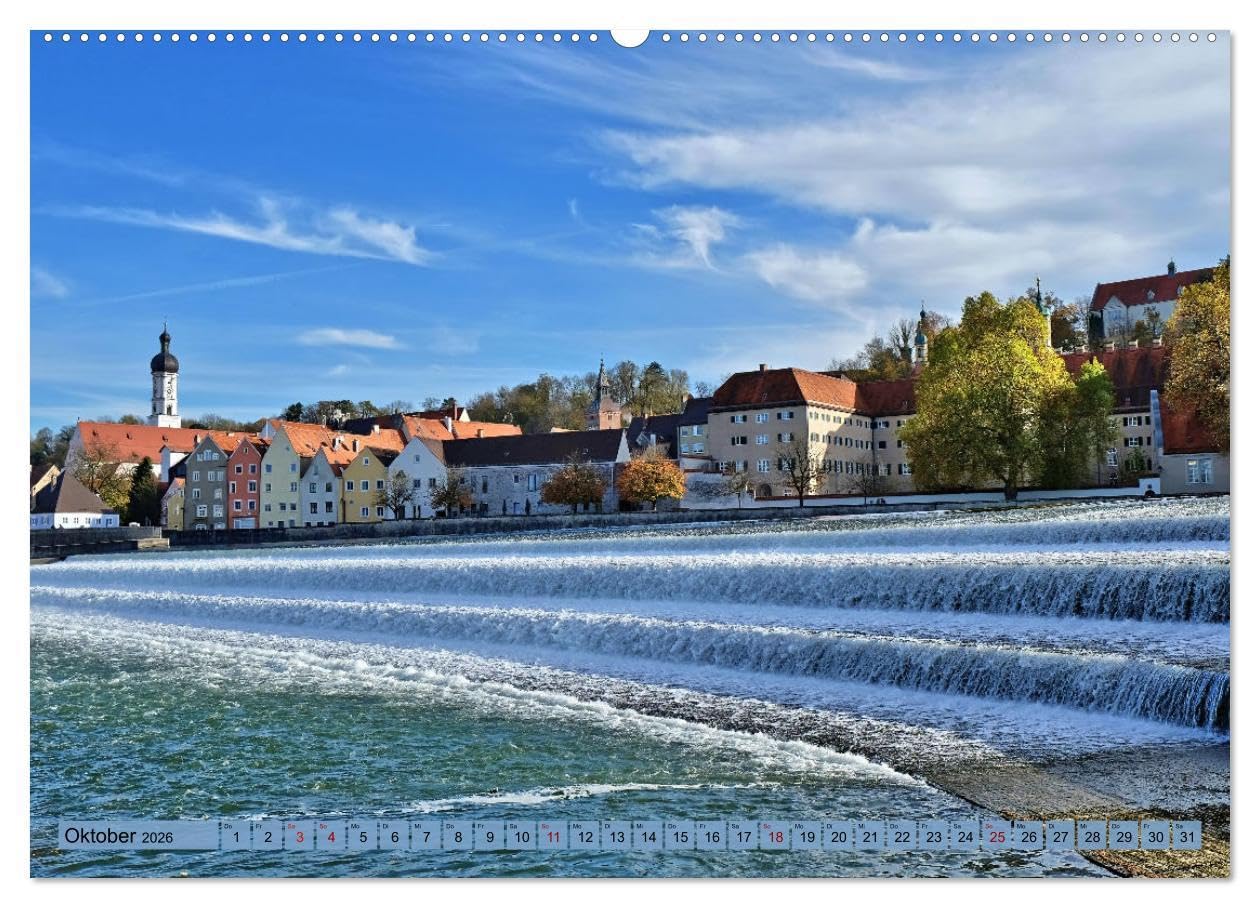 Komm mit Ausflugsziele rund um Augsburg (hochwertiger Premium Wandkalender 2026 DIN A2 quer), Kunstdruck in Hochglanz: Anregungen für Tagestouren in der Nähe von Augsburg (CALVENDO Natur)