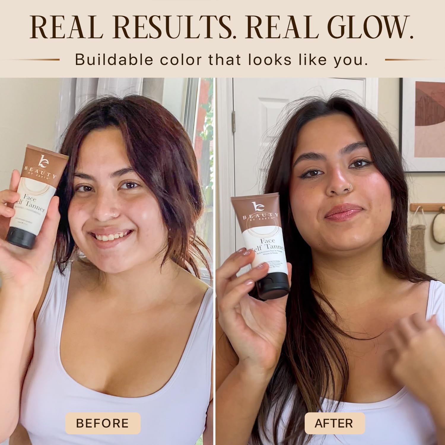 Face Tanner Lotion with Natural & Organic Ingredients