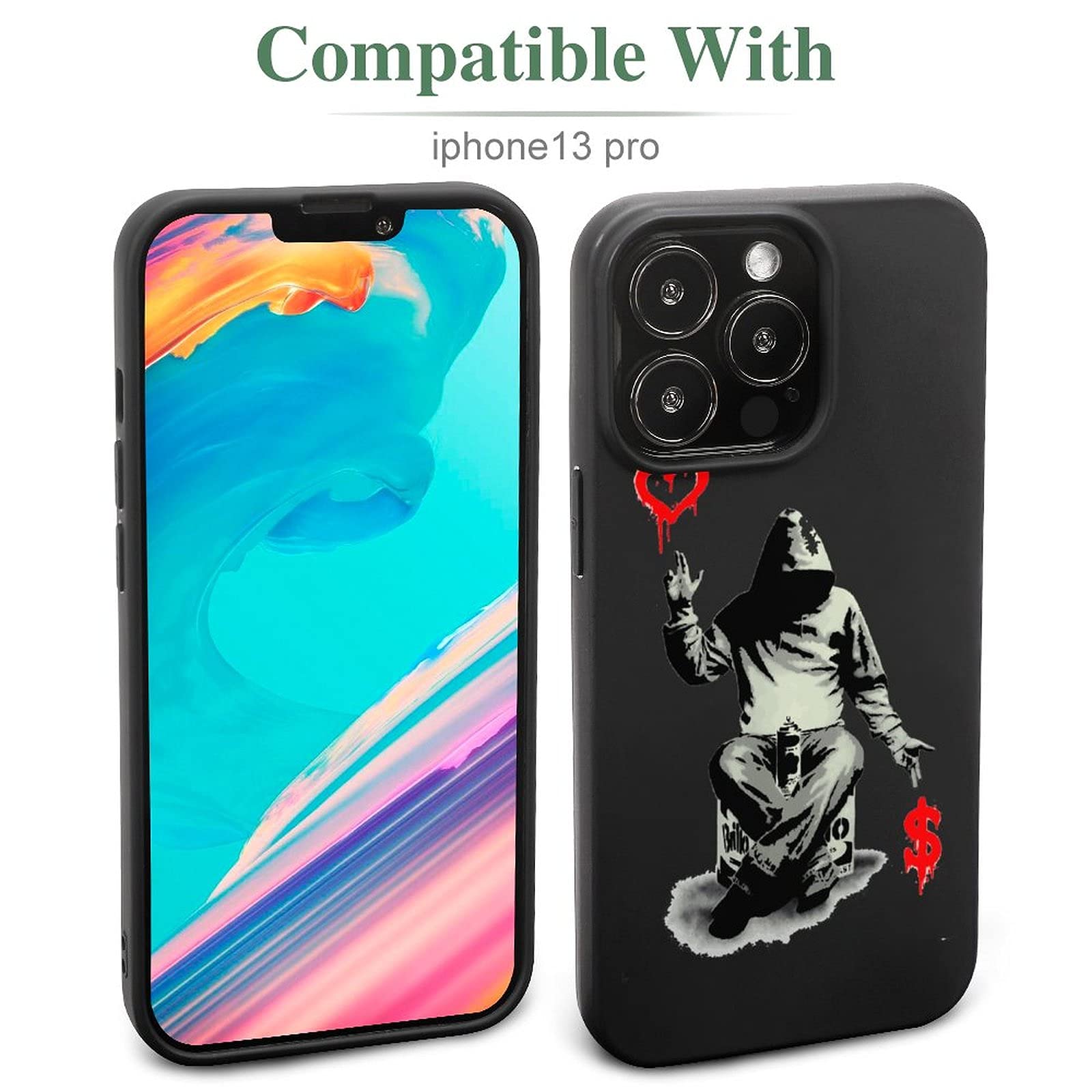 専用  バンクシー 13  バンクシー4 Amazon.co.jp: iPhone13 ケース iPhone13Pro カバー Banksy
