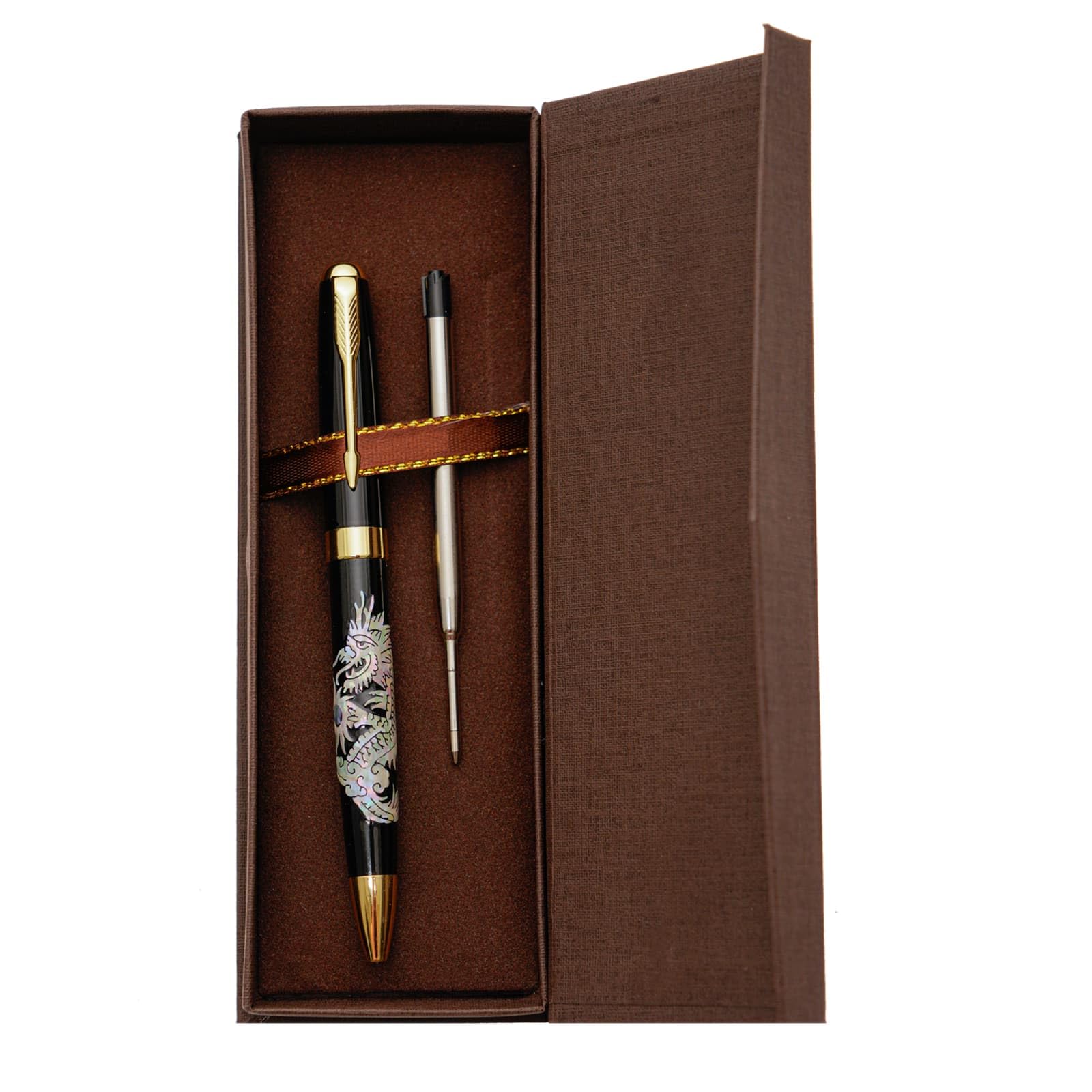 February Mountain Stylo à Bille Rétractable De Luxe Avec