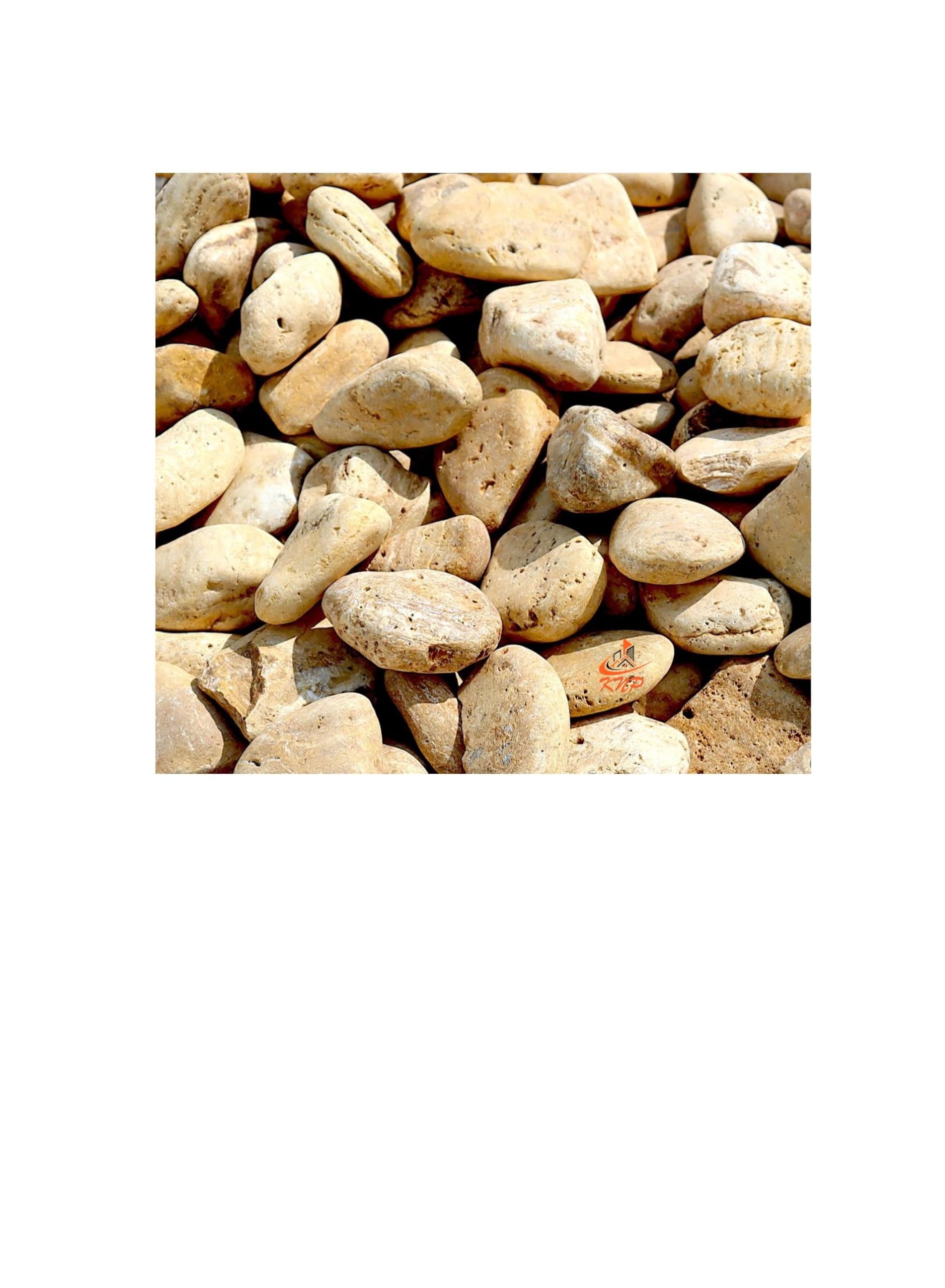 Forest River Stone Natural Garden Material 5-8 Cm 5 Kg 20X15X25