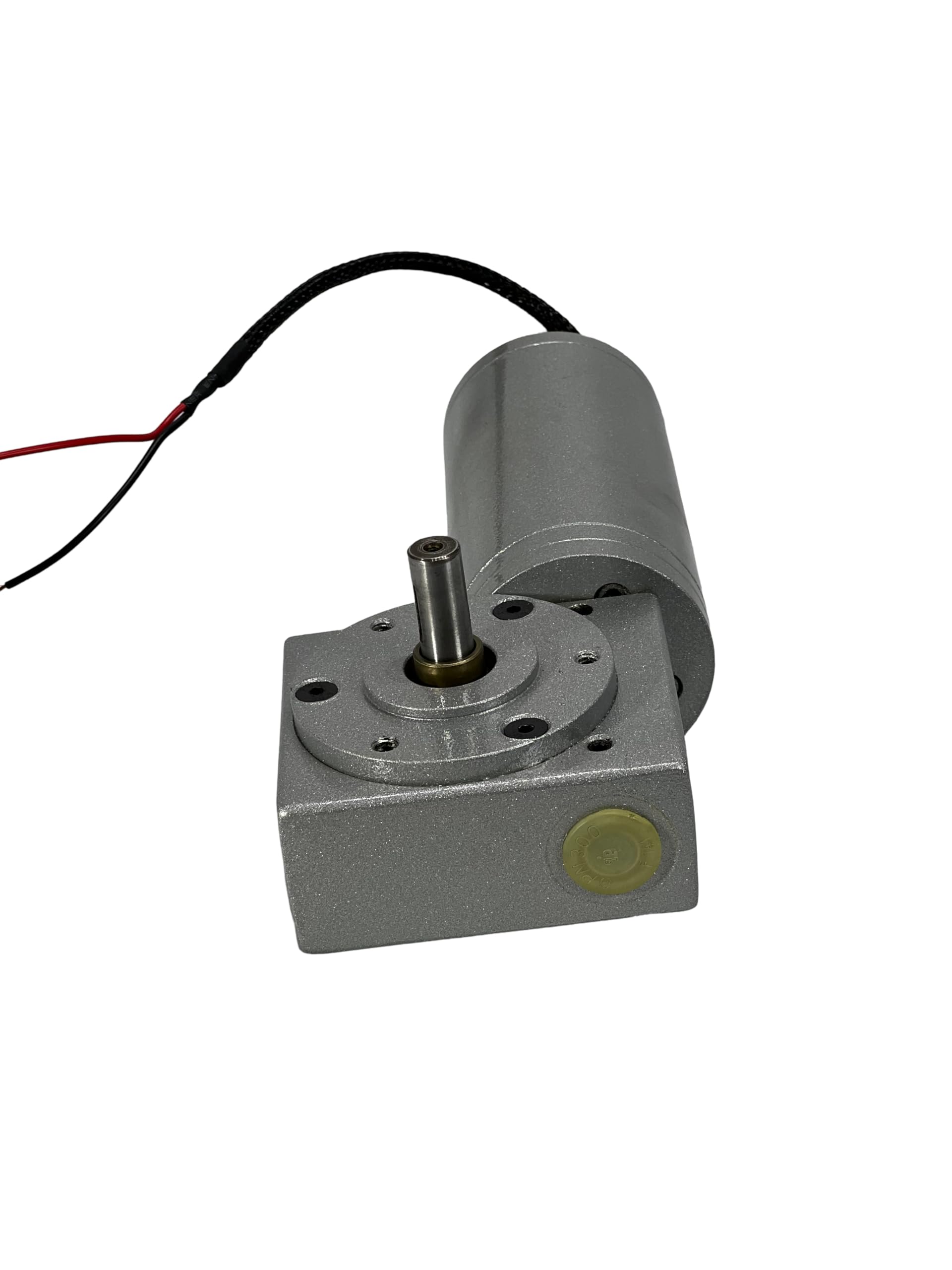 Attron Motors 24V DC Worm Gear Motor – 130 RPM, 65 Kg·cm Torque | High Torque DC Motor for Robotics & Industrial Use 2