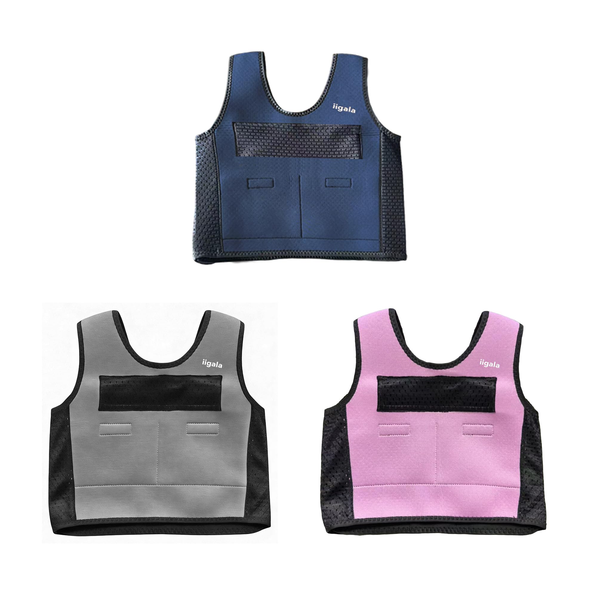 Gewichtsweste für Kinder mit ADHS, Autismus & Angst – Therapieweste zur Beruhigung & Konzentration – Beschwerungsweste inkl. verstellbarer Gewichtspads – Sensory Vest & Body Sock Set