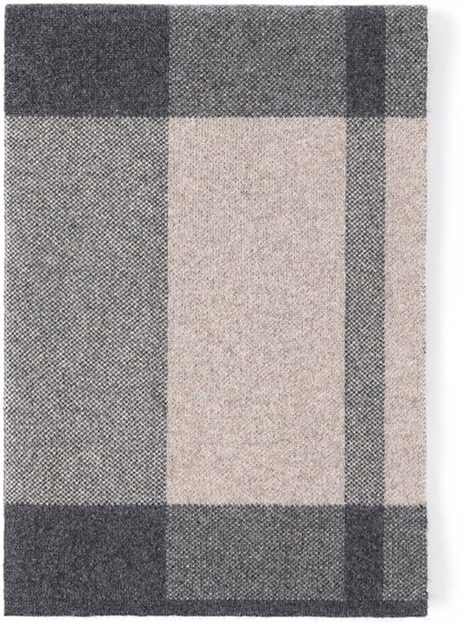 HBJWOV Winter cashmere scarf for men's warm and thick wool scarf for autumn and winter