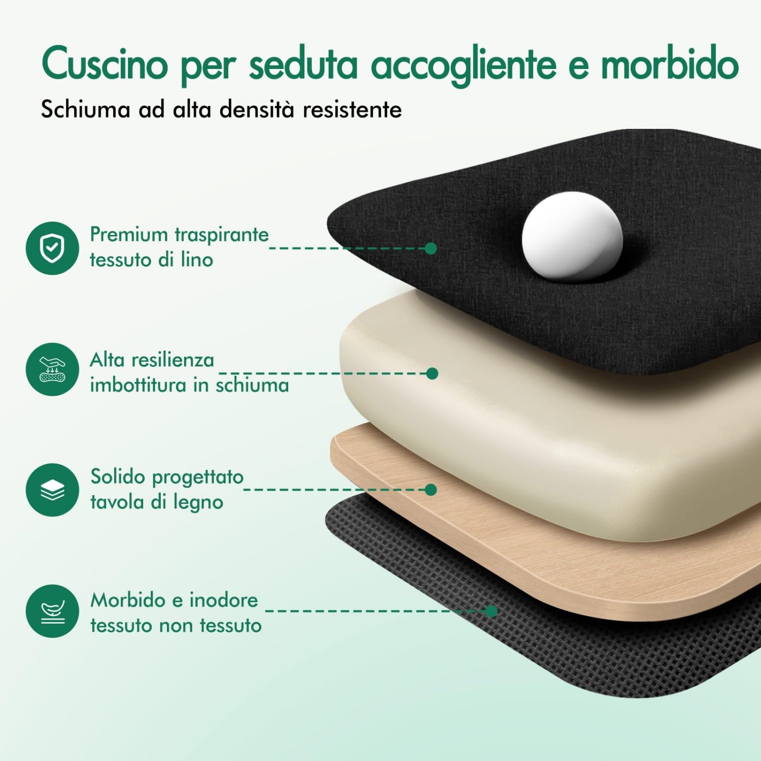 ALFORDSON Sedia Girevole con Poggiagambe Poltrona Direzionale Ergonomica da Ufficio Studio Regolabile con Rotelle, Altezza Regolabile, Supporto Lombare, Portante di 180 kg, Tessuto(Nera)