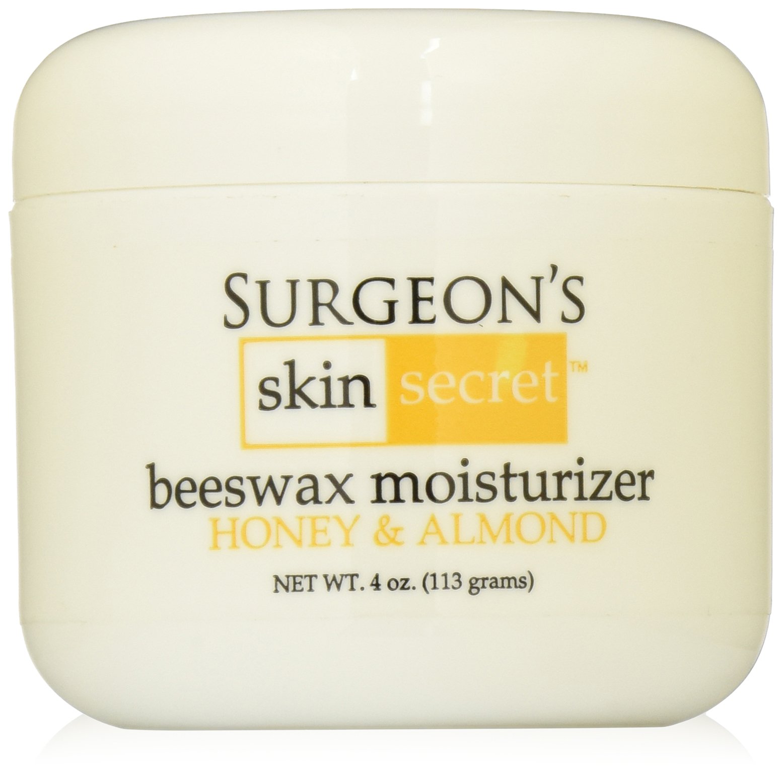 Beeswax Moisturizer 4oz. Jar - Honey Almond