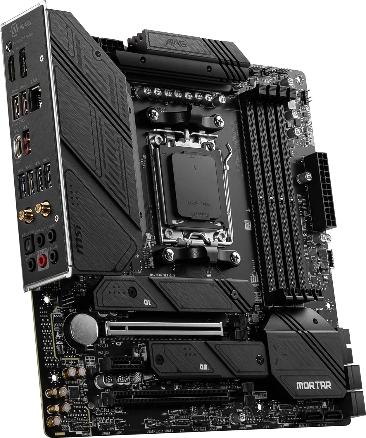 Amazon | MSI マザーボード MAG B650M MORTAR WIFI AMD Ryzen