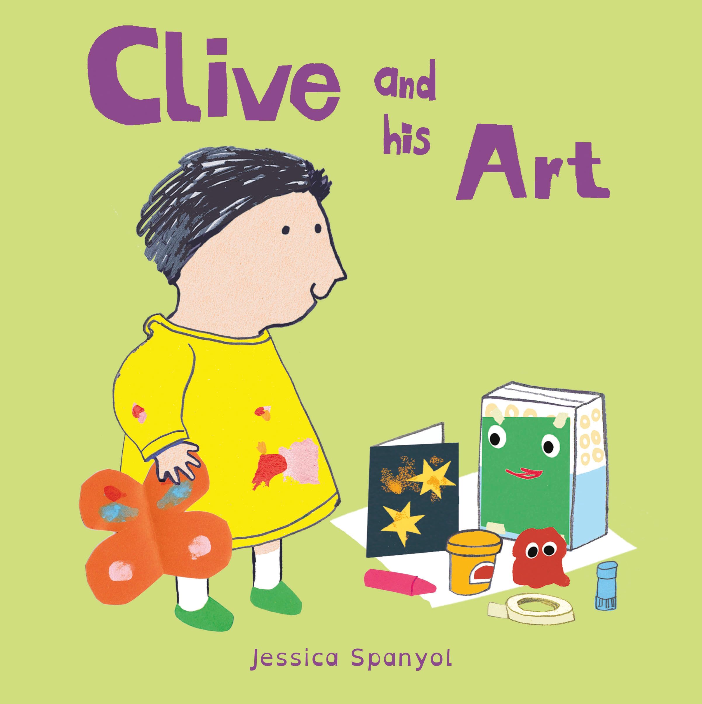Clive and his Art: 4 (All About Clive, 4),Jessica Spanyol