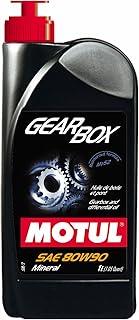 Motul 31721L Gearbox 80W-90 Molybdenum Bisulphide (MoS2) Reinforced Extreme Pressure Gearbox and Differential Lubricant - 1 Liter