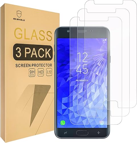 Mr.Shield - Protector de pantalla para Samsung Galaxy J7, V, J7V (2ª generación) / J7 (2ª generación) (Verizon), de vidrio templado japonés con