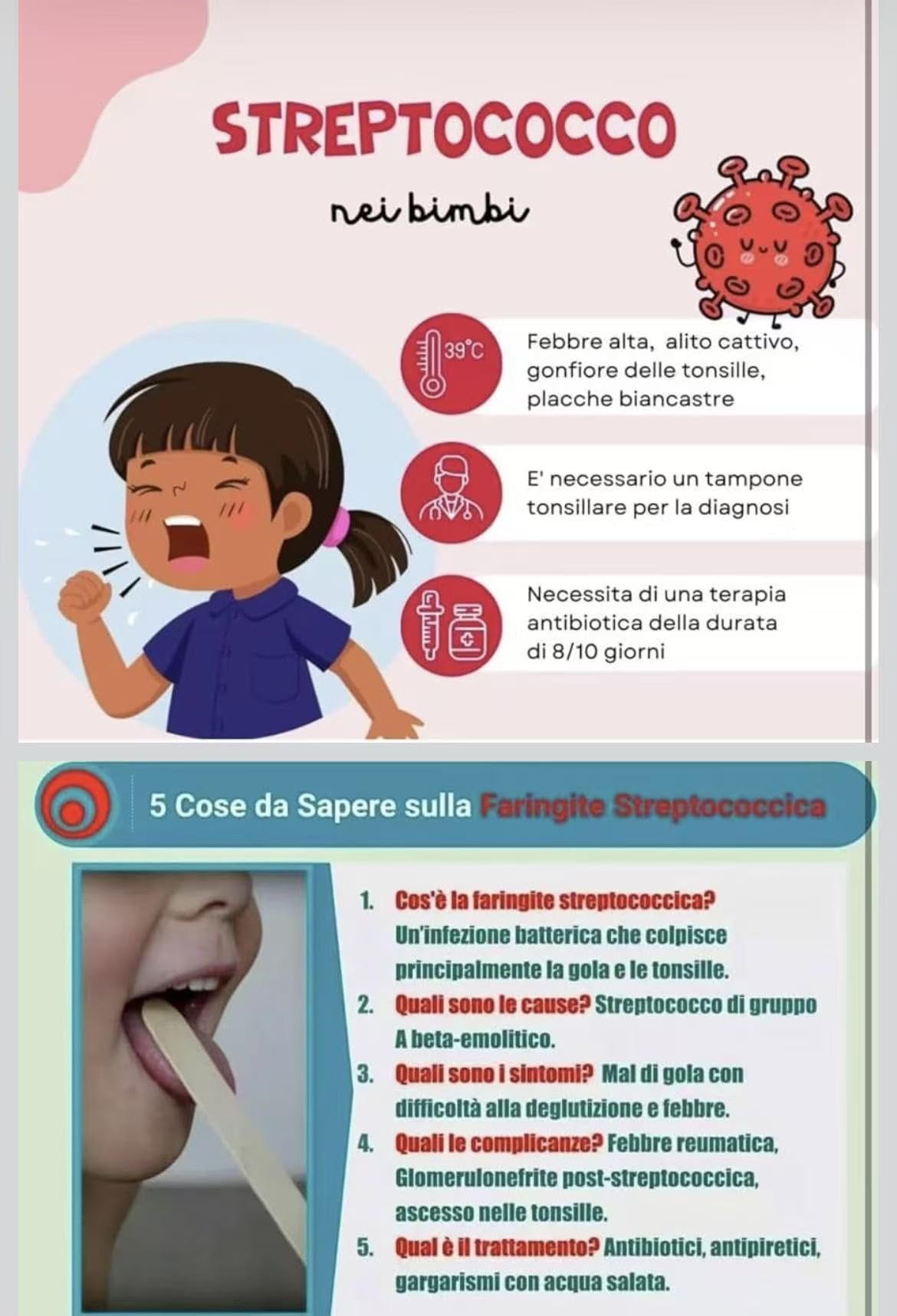 5pcs | Test rapide Streptocoque A || Tampon pharyngé pour la détection du streptocoque du groupe A || Facile à utiliser || Résultats rapides en 10 Minutes | Haute Précision