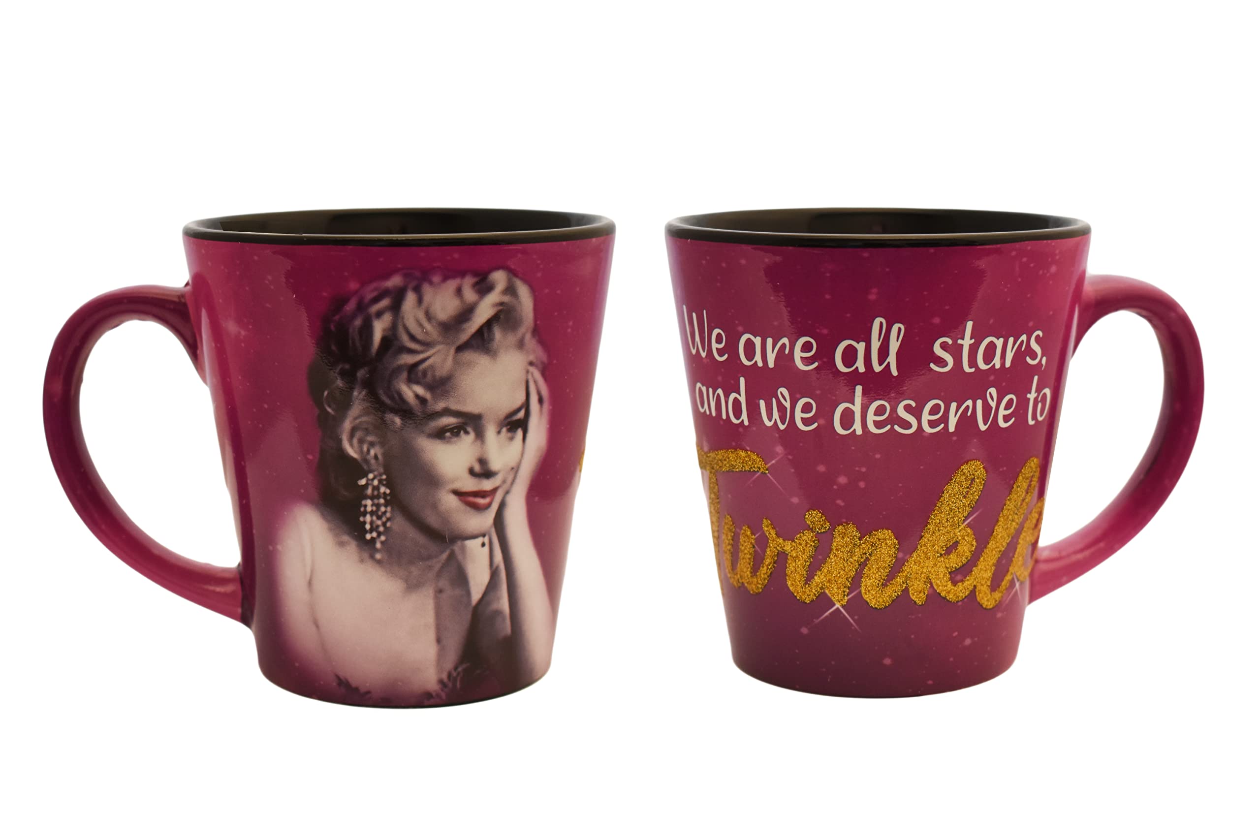 Norma Jeanne As Marilyn 12 Oz Mug With Glitter - Mid-South Products