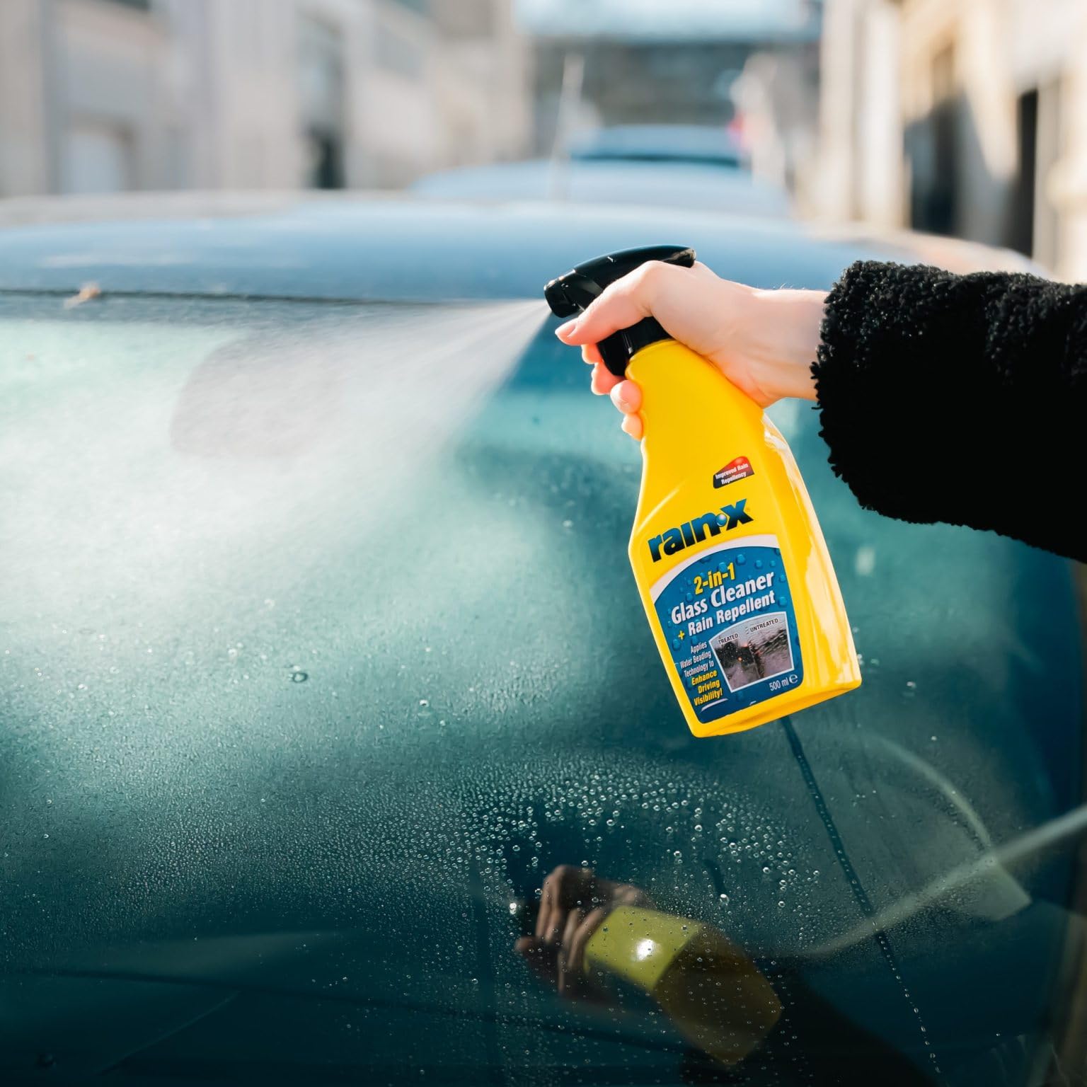 Rain-X Kit Pulizia Auto, Detailing Auto, Antipioggia, Pulizia Cerchi Macchina e Accessori