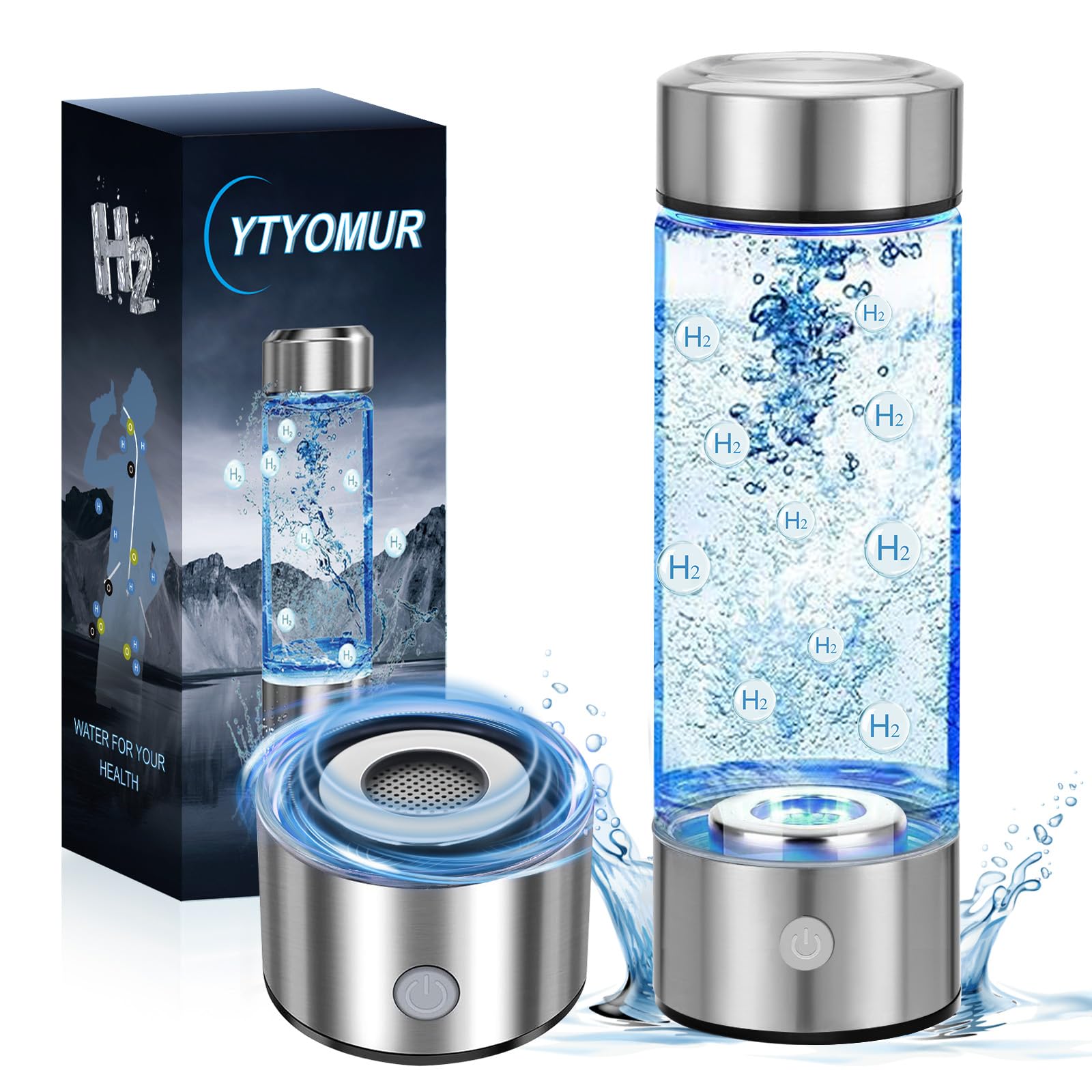 Hydrogen Water Bottle, Hydrogen-Rich Water Generator Bottles