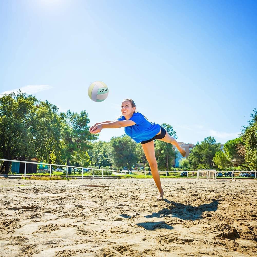 Pelota Voleibol,Balon Voley Playa,Tacto Suave Voleibol de Playa,Unisex-Adult,