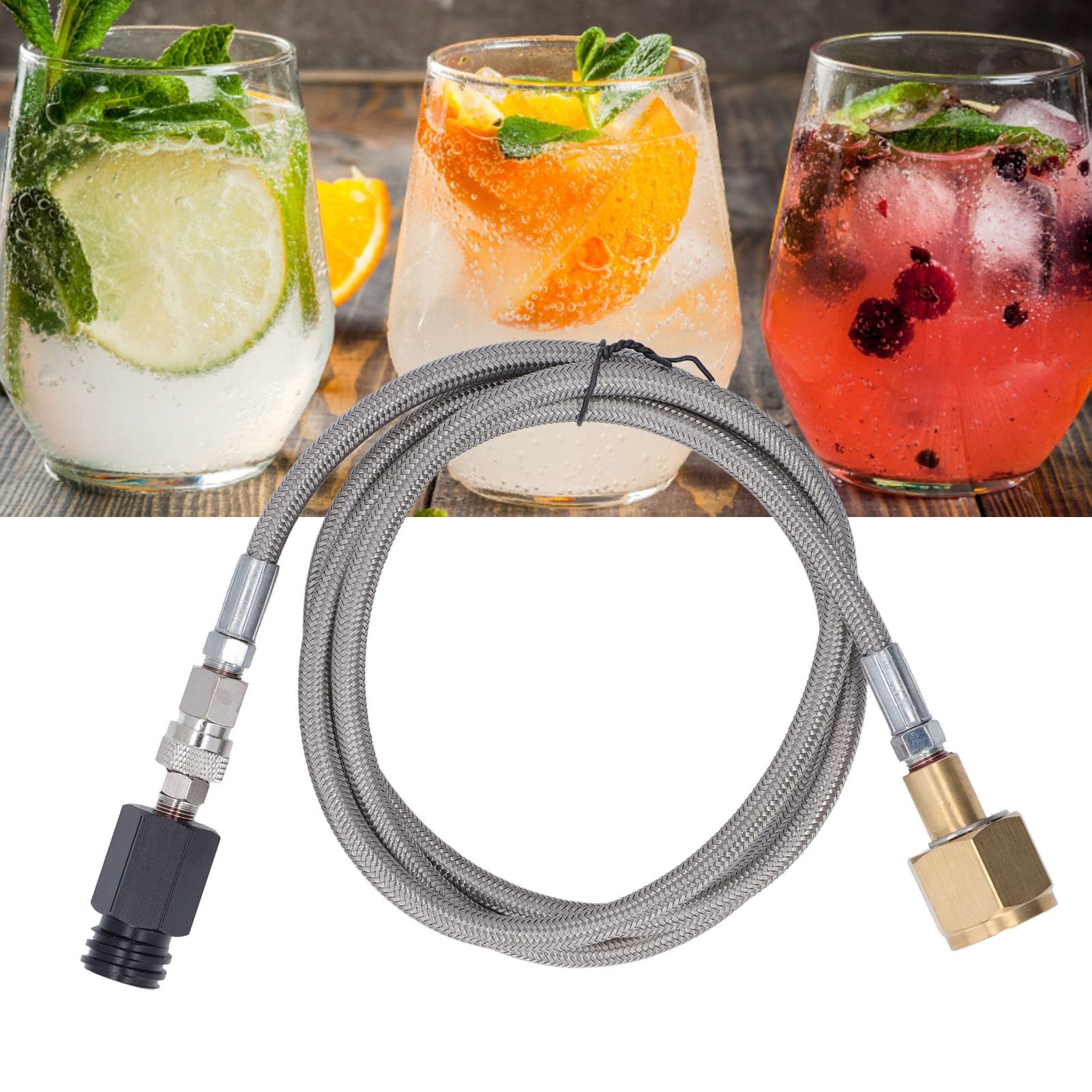 JUZ - Adaptateur de remplissage de cylindre de réservoir de CO2 de