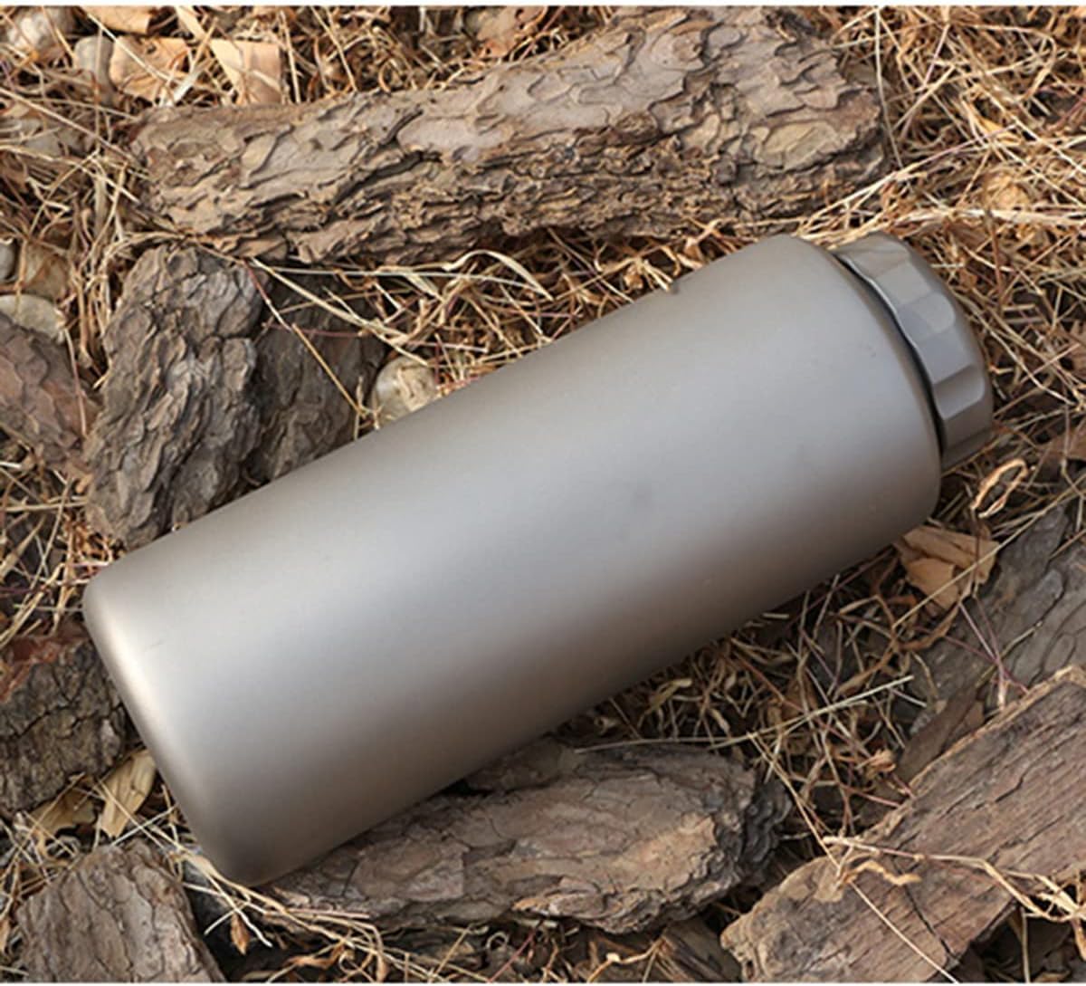 Bouteille d'eau de 1050 ml – Convient pour le camping en plein air, la randonnée, la randonnée et le sport, bouteille d'eau réutilisable avec housse isolante