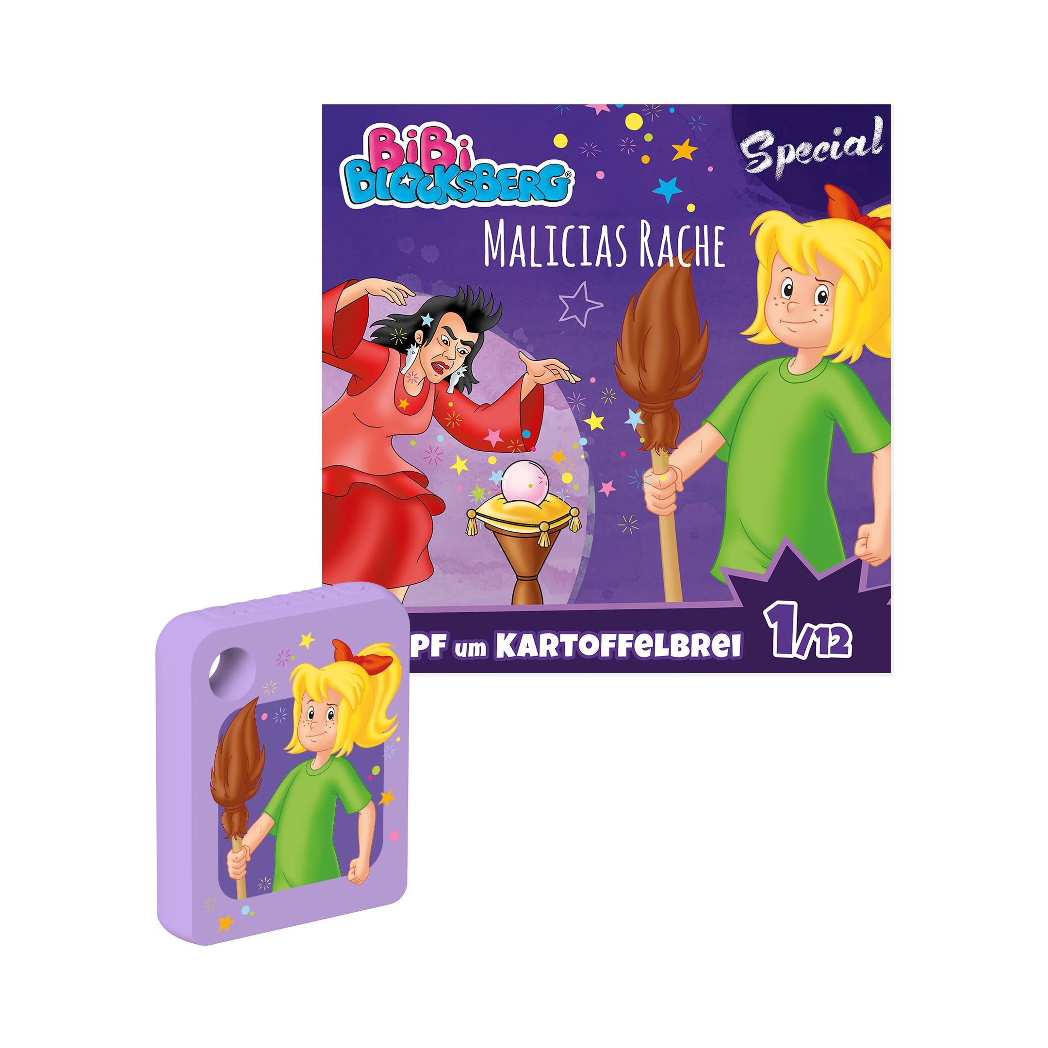 Galakto Audio Token: Bibi Blocksberg - Battle for Mashed Potatoes (Special) - Parts 1 to 4, Radio Play for Children from 4 Years, Playing Time Approx. 54 Minutes