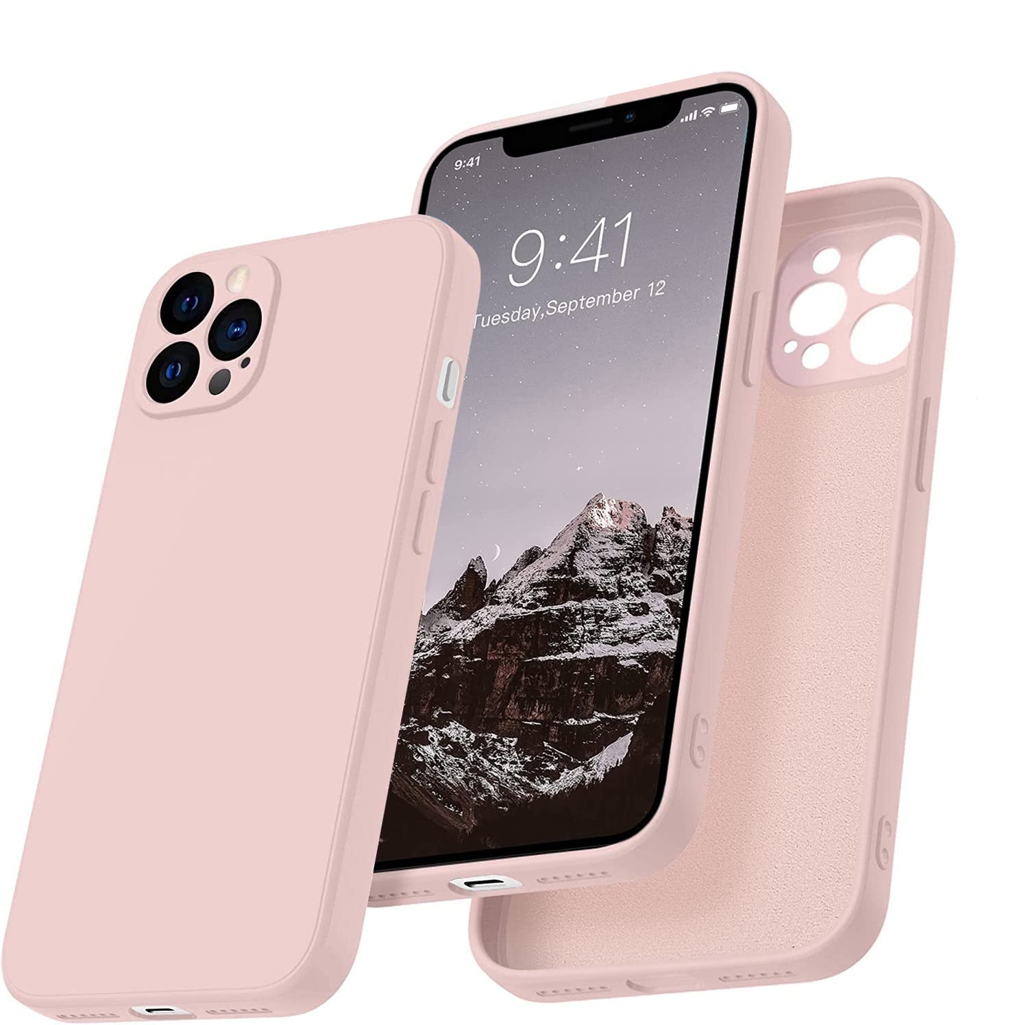 LOXXO® Square Candy Liquid Silicone iPhone Case Cover for iPhone 12 Pro Max, All Cube Series with Microfiber Lining Compatible iPhone 12 Pro Max (6.7 inch) (iPhone 12 Pro Max, Pink) (B08RRXGLLC) Amazon Price History, Amazon Price Tracker