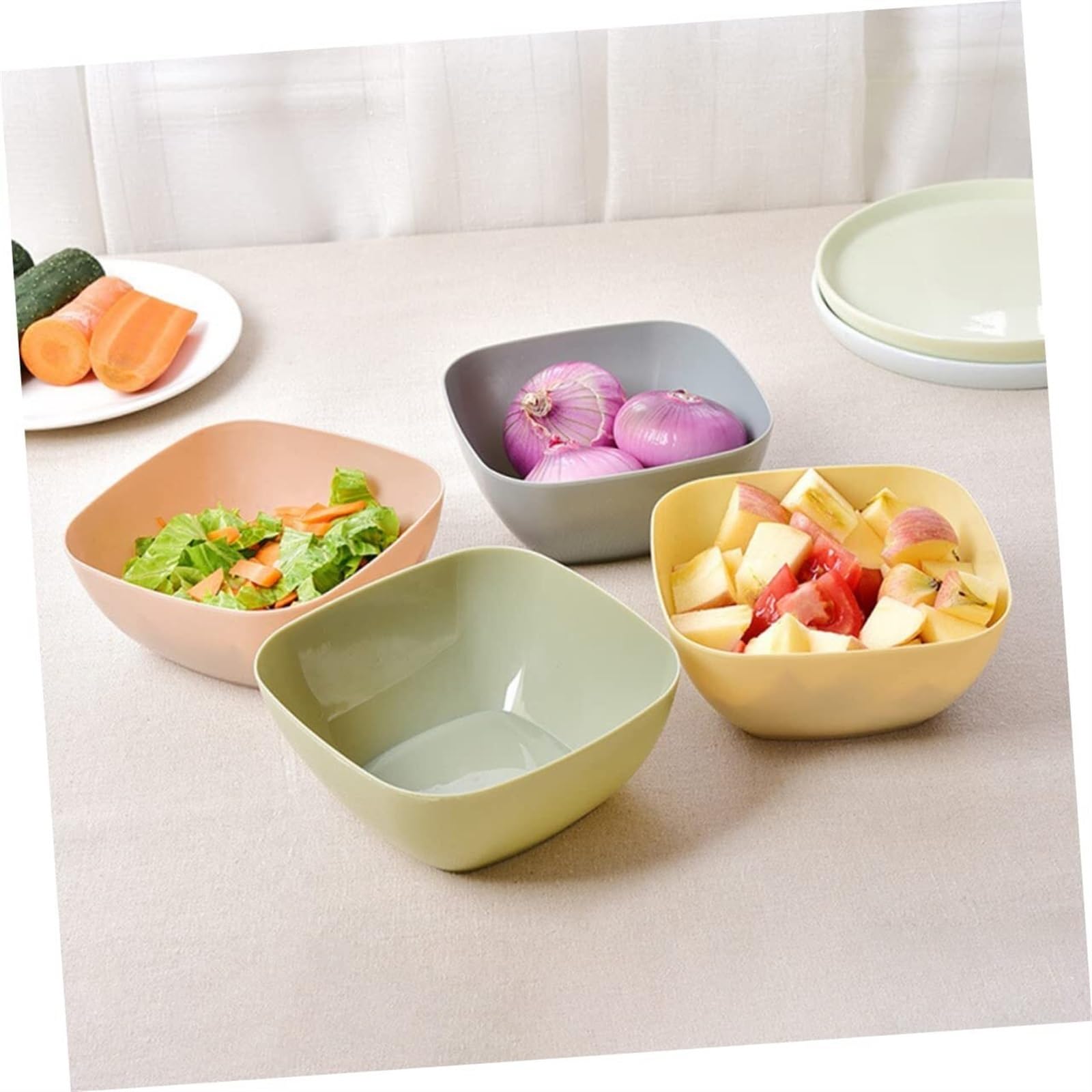 DimyFew Bols à Fruits Vaisselle Apéritif Plateaux à Trois