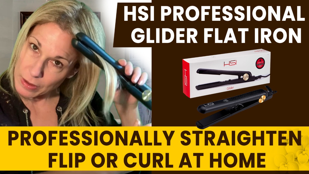 Watch HSI Professional Glider Flat Iron - Demo & Review on Amazon Live