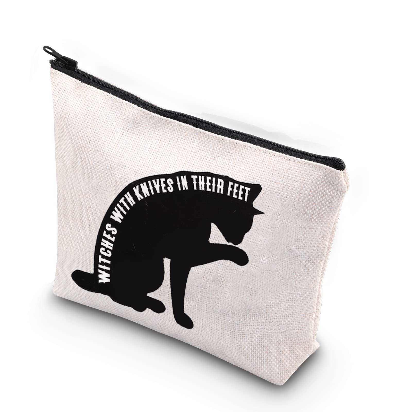 XYANFACat Our Flag Means D Movie Makeup Bag Gentleman Pirate Ofmd Cosmetic Bag Gay Pride Gift (KNIVES IN THEIR FEET)