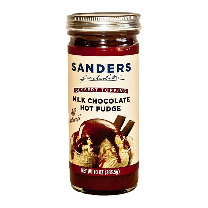 Sanders Original Dessert Topping Milk Chocolate Hot Fudge