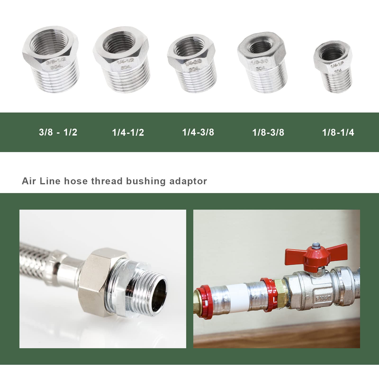 Gomito Idraulico 10 Pezzi Gomito Filettato Push Fit 1/2" X 1/2" NPT Maschio In Ottone Senza Piombo - XFITTING Gomiti Filettati Senza Piombo - Foto 12