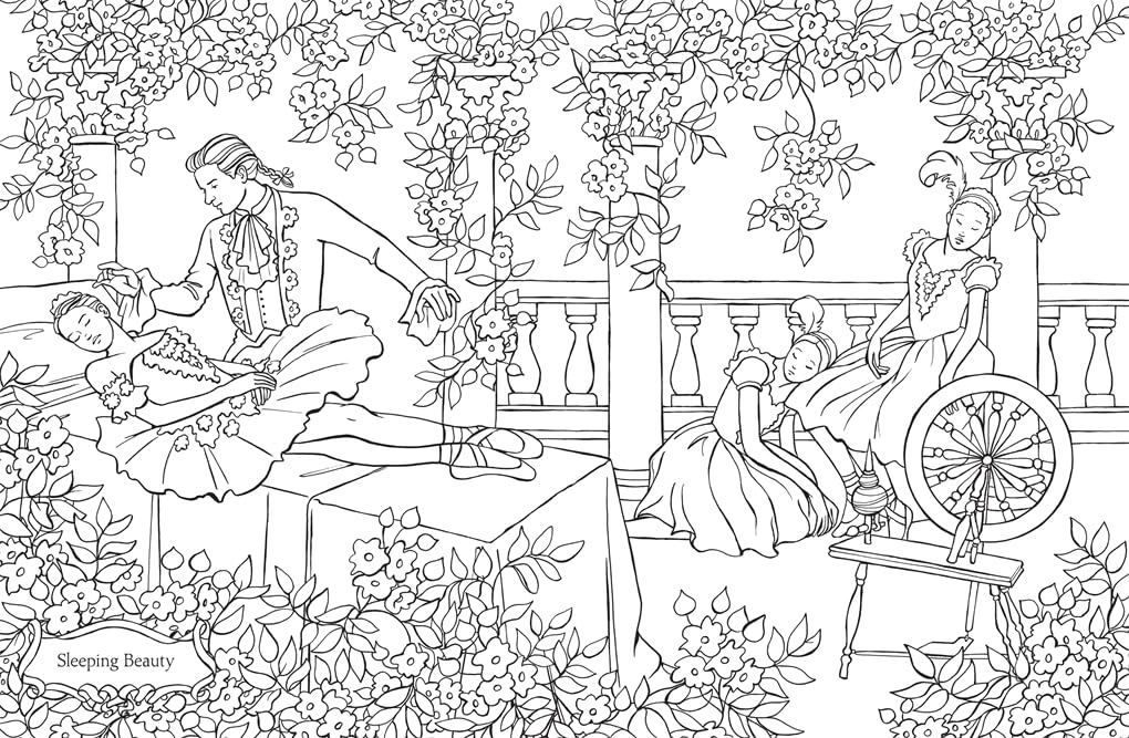 The Ballet Colouring Book