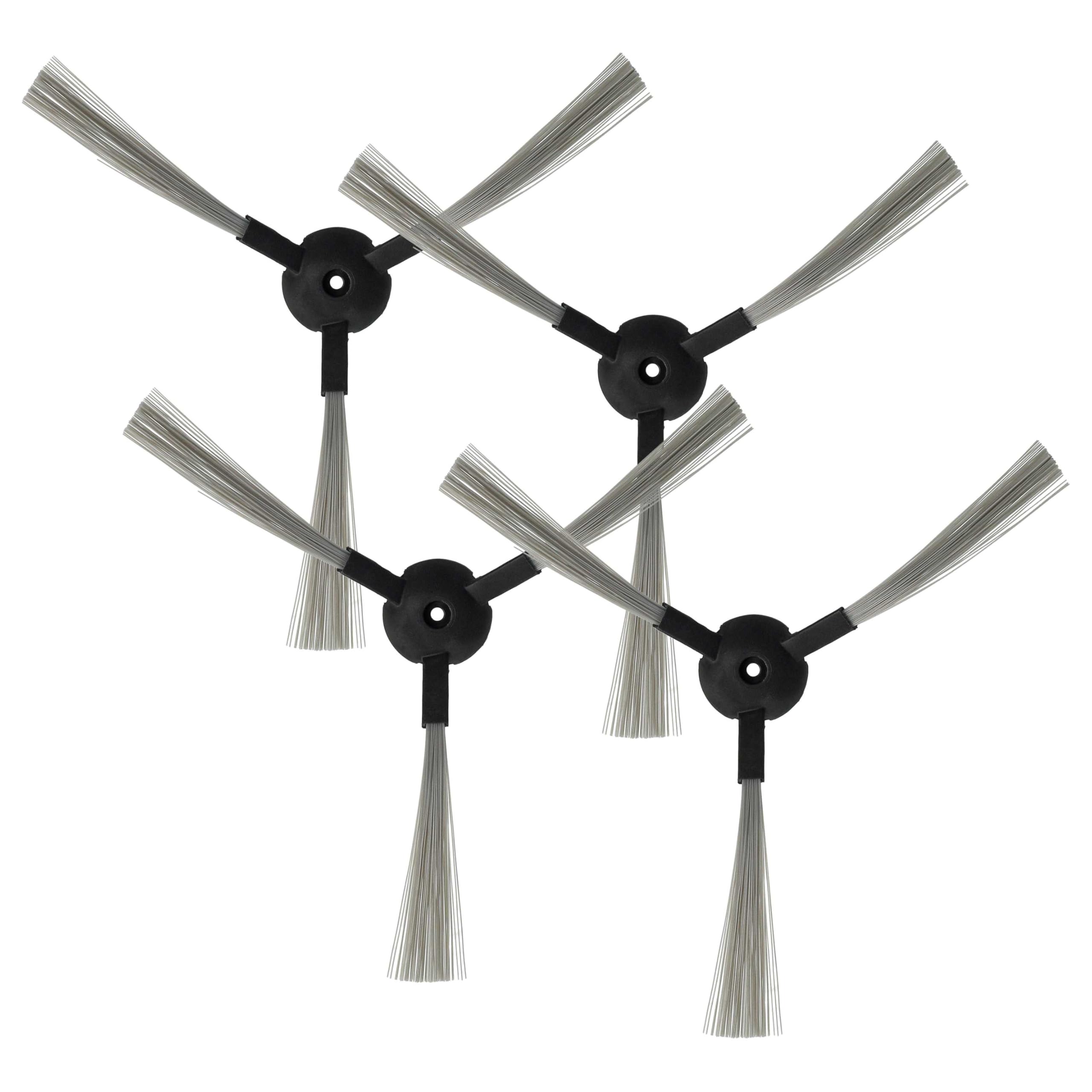 vhbw 4X Brosse latérale Compatible avec Hoover RBC011