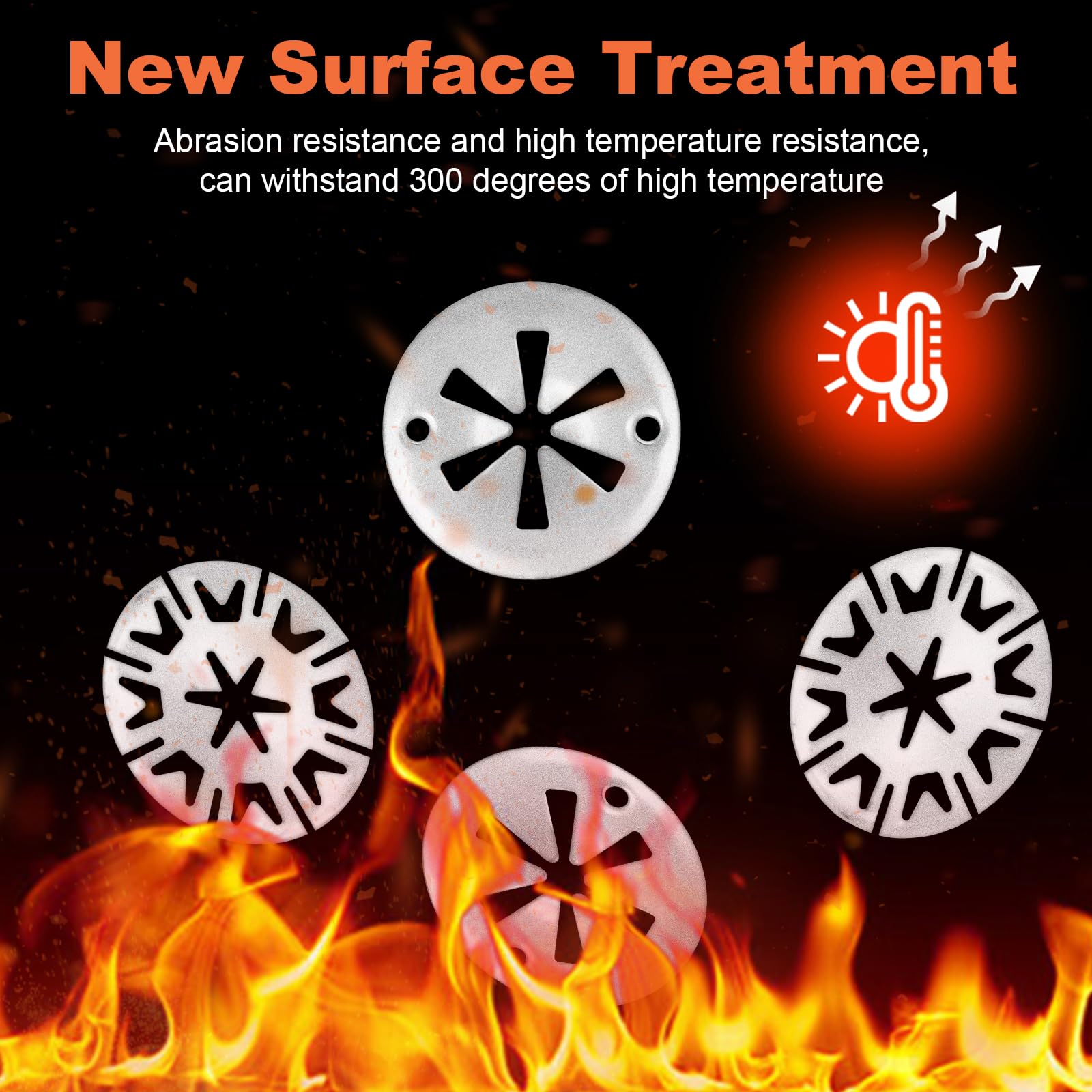 GZYF Heat Shield Replacement Repair Kit Heat Shield Washers Star Locking Washers N90335004