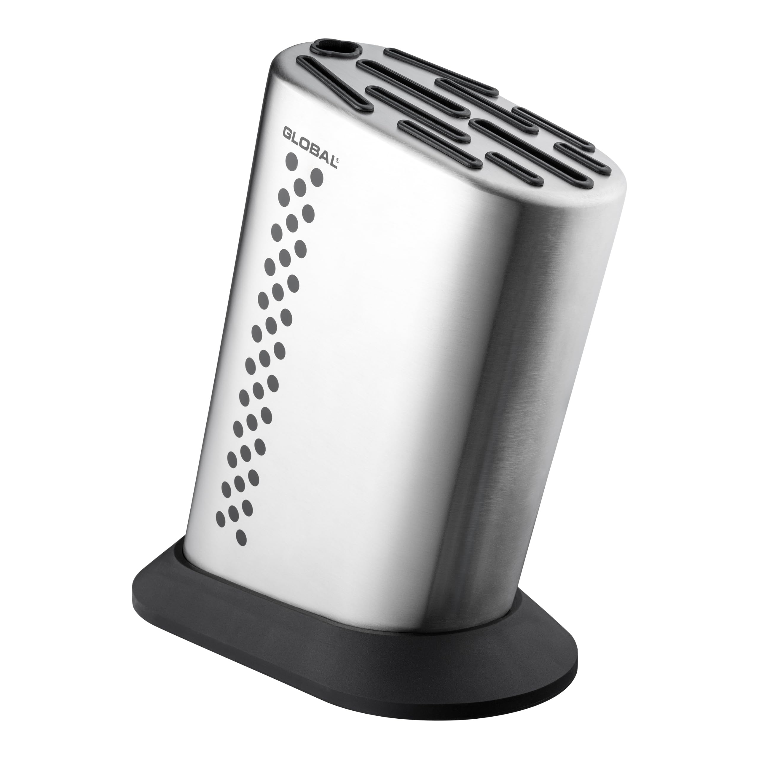 Global G 835bd Ceppo per 10 coltelli e 1 Acciaino