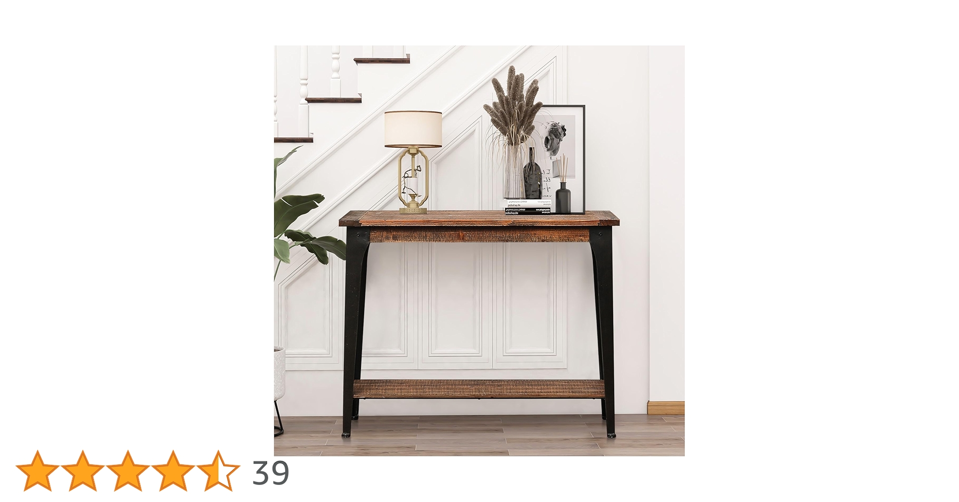 木製コンソールテーブル Amazon｜コンソールテーブル, 家庭用スリム玄関テーブル, 当世風