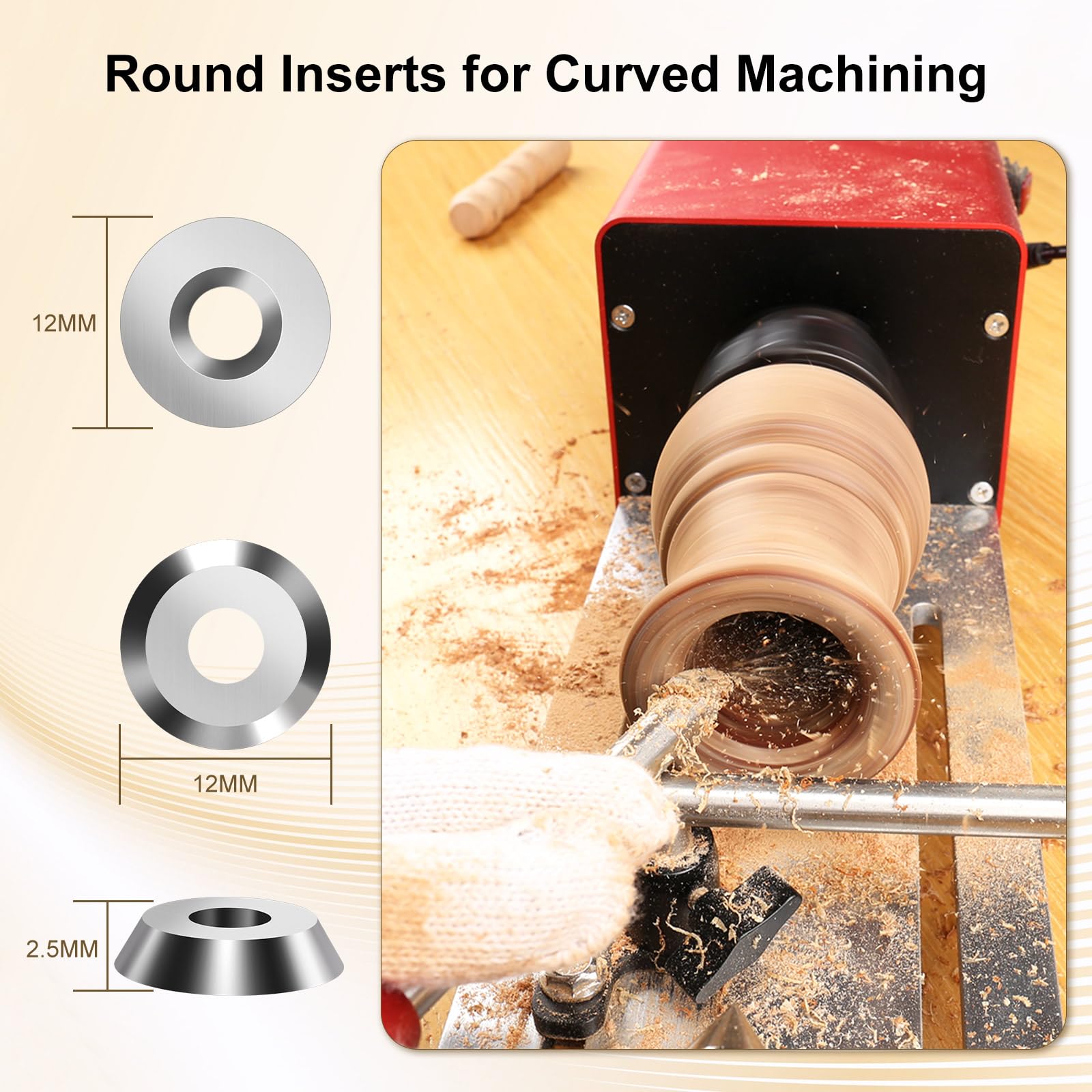 ArtyMaster Carbide Inserts - Durable Turning Tools -3 ArtyMaster Carbide Inserts - Durable Turning Tools -3