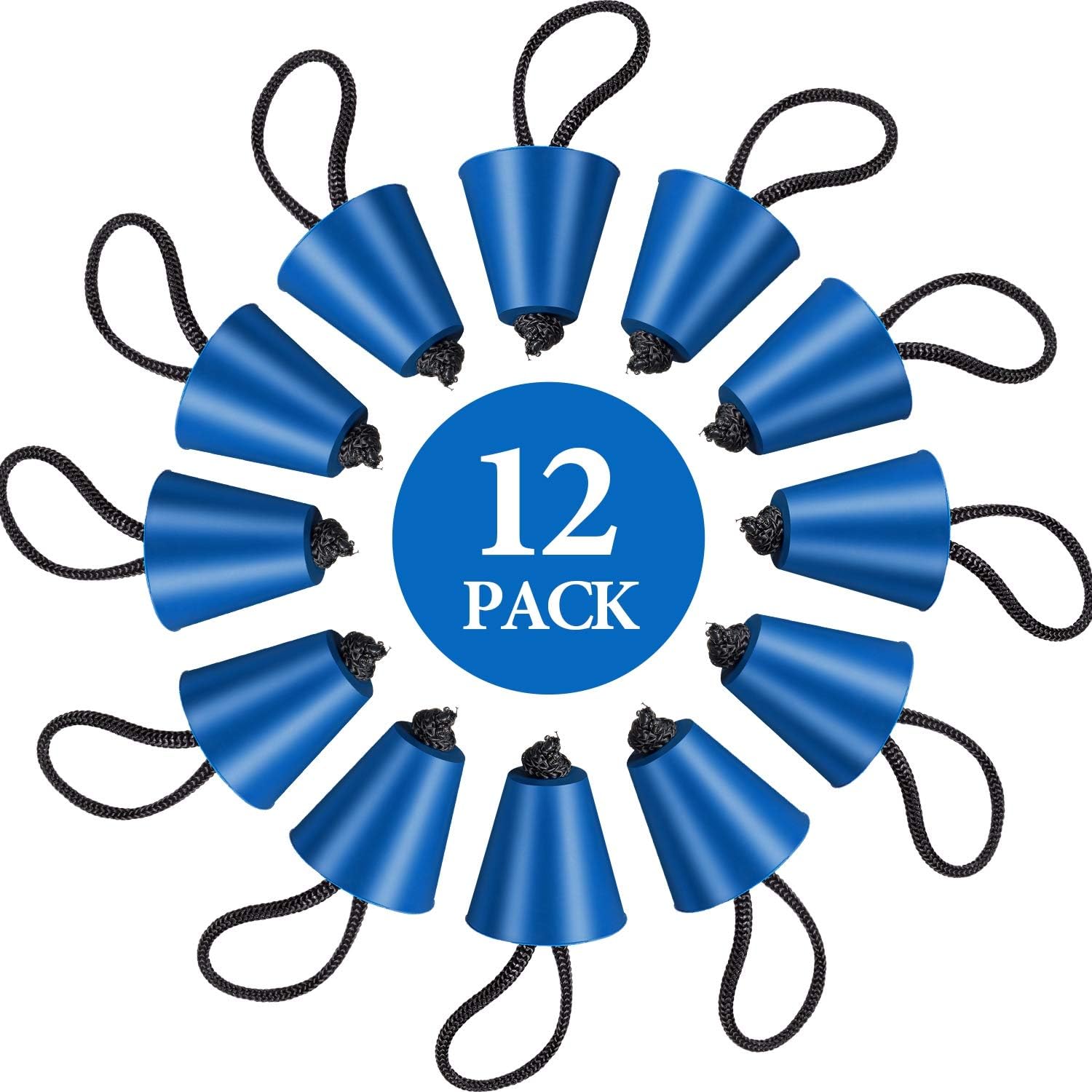 12 Packs Universal Kayak Scupper Plug Kit for Native Kayaks