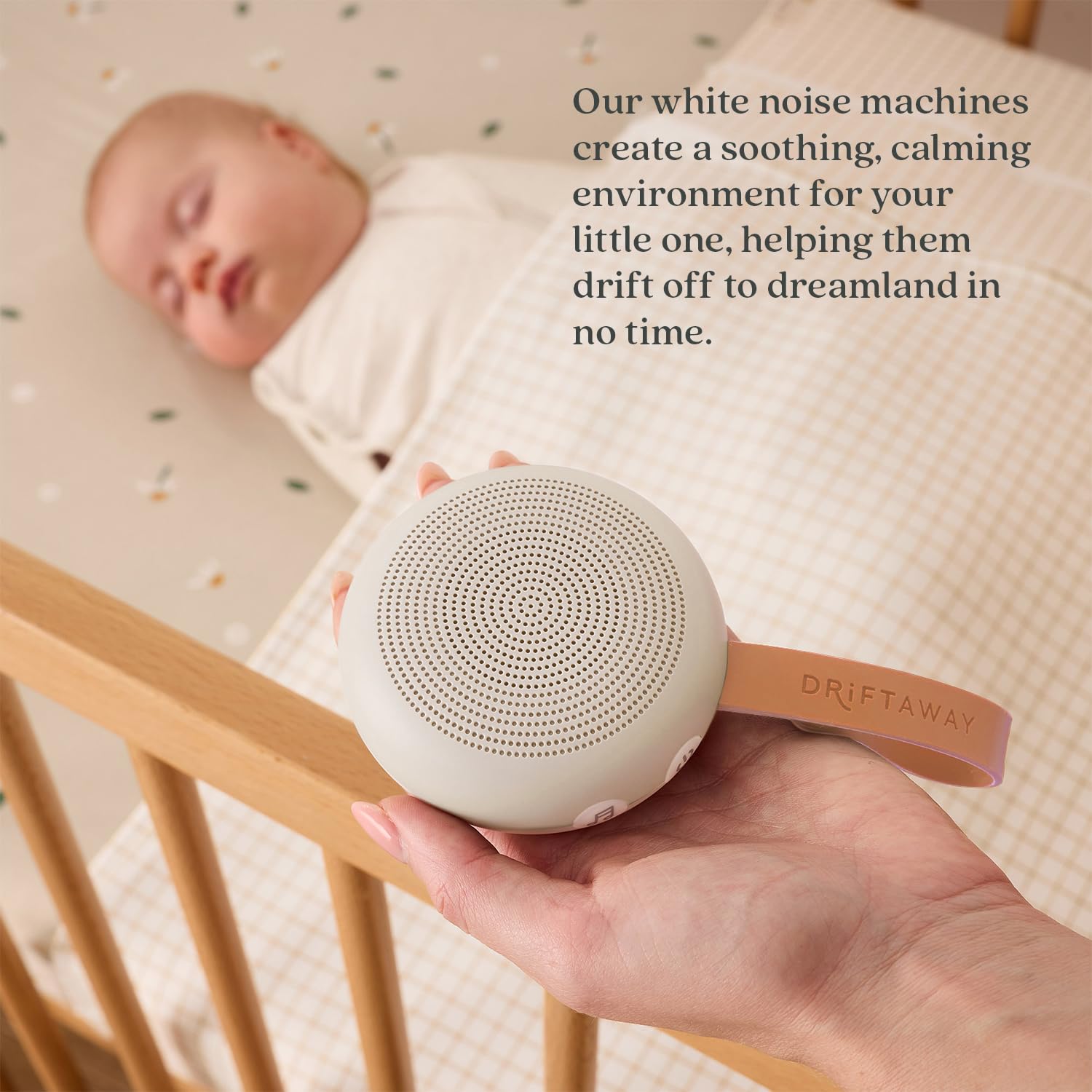 ergoPouch Drift Away Portable White Noise Machine for Baby