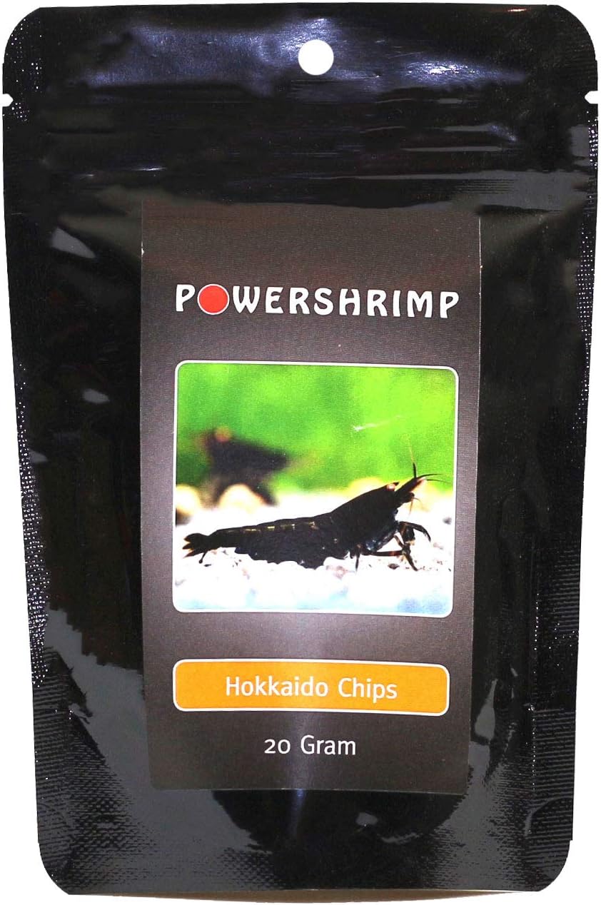 Hokkaido pumpkin chips with plenty of minerals and nutrients for shrimps, crabs and bottom-dwelling fish, 20 g