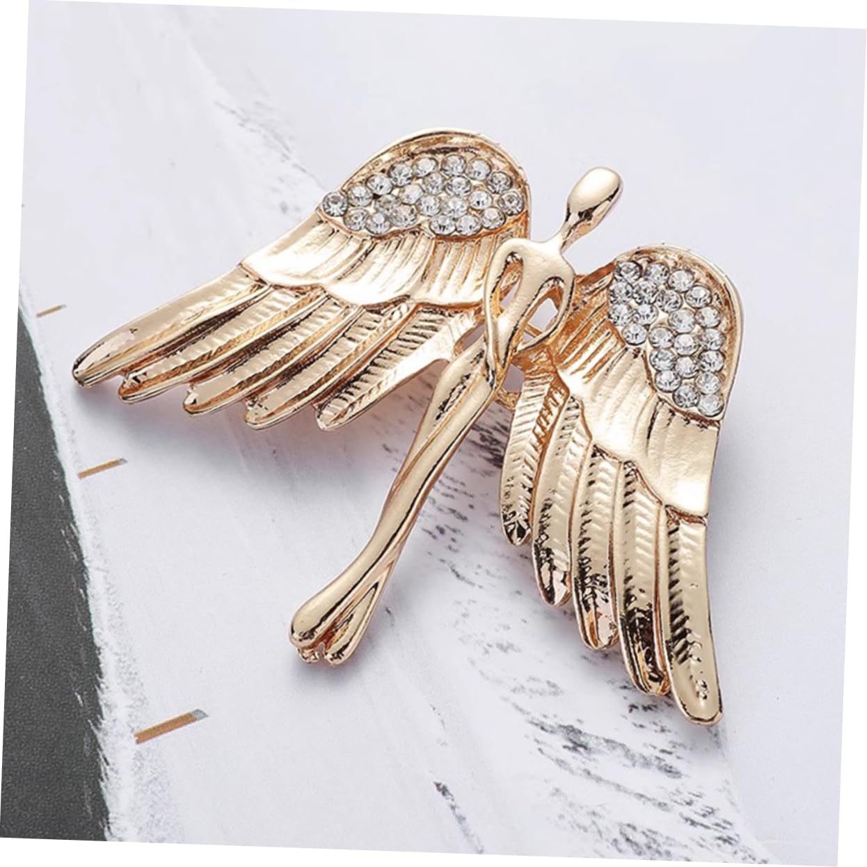 Broche de Metal para Solapa de Ropa de Mujer, Estilo estético, para Sombrero o Chal, de Zinc.