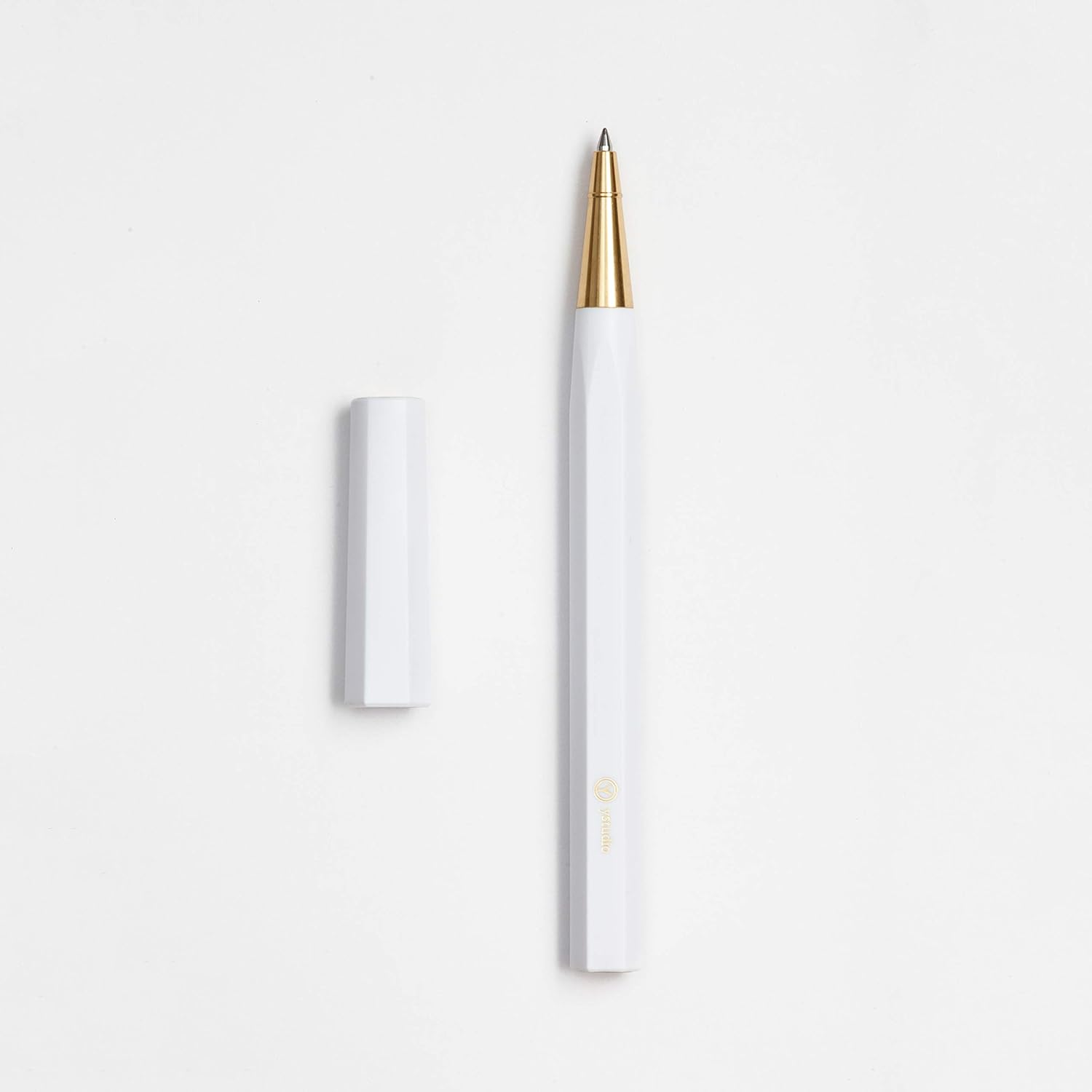 YSTUDIO Resin-Rollerball Pen(White)