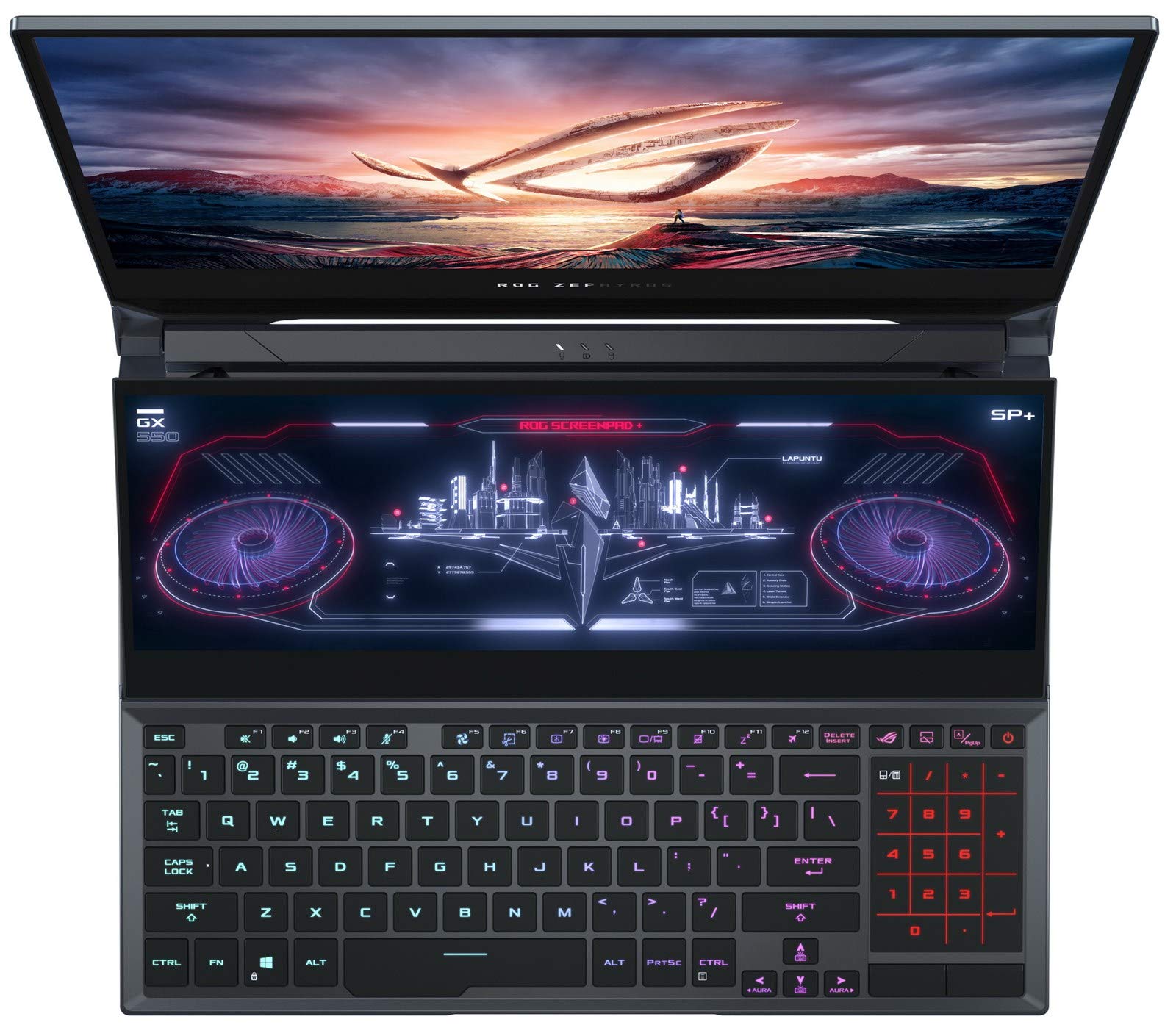 ASUS ROG Zephyrus Duo 15 GX550LXS-XS96 (i9-10980HK, 16GB RAM, 1TB 