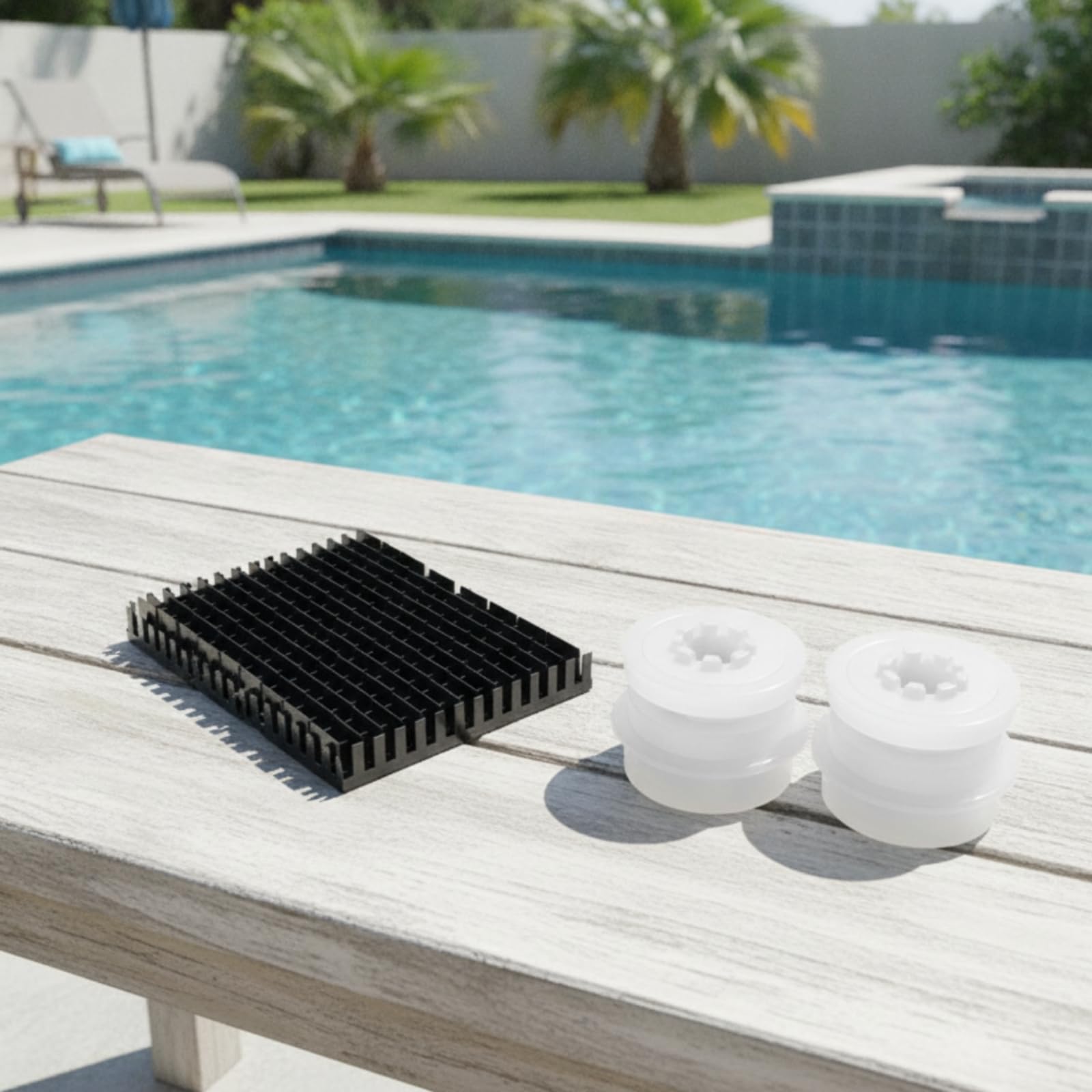Pièce Rechange pour Robot Piscine, RCX26005 Roue Tube Roulement Poulie + RCX26008 Rouleau | Résistant