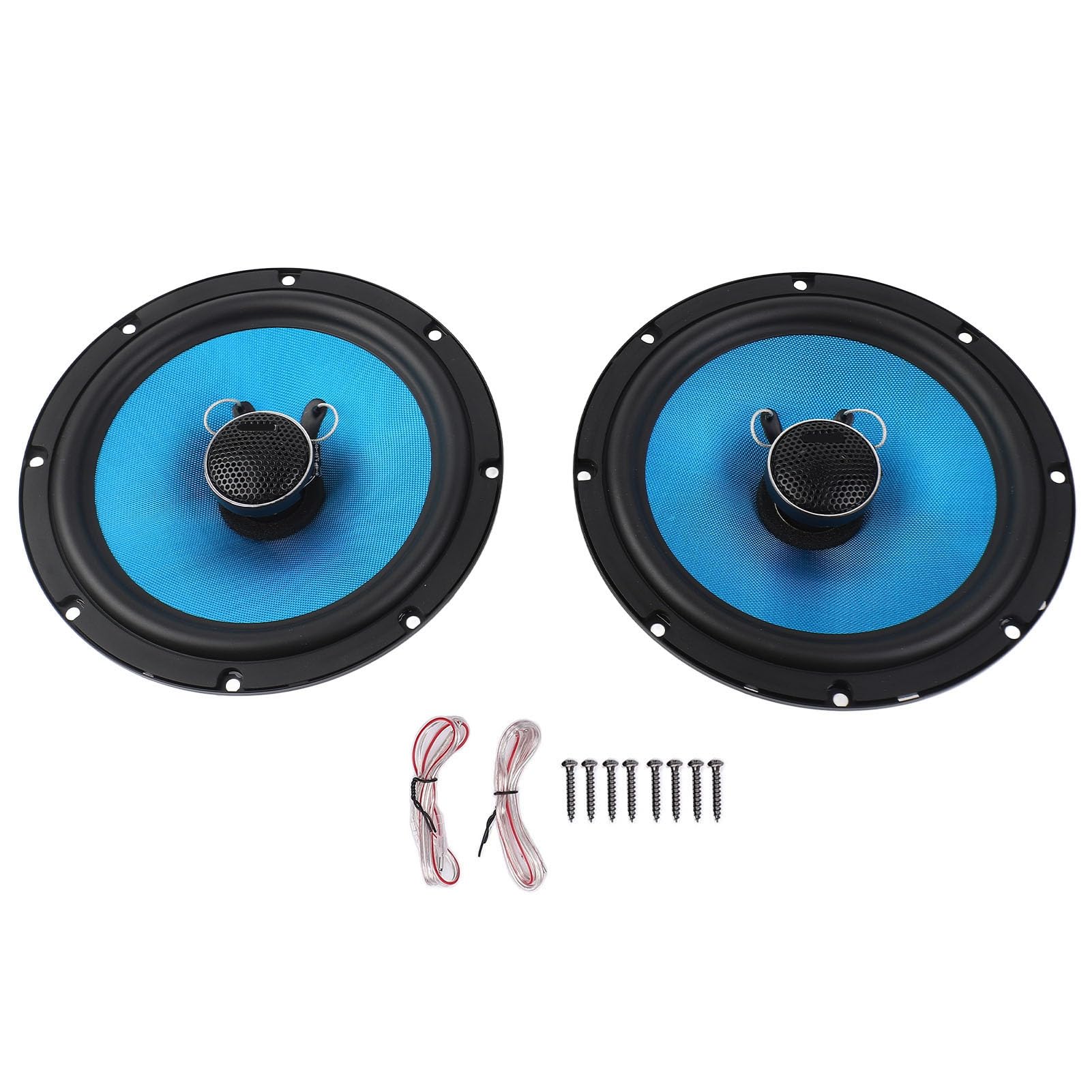 Drfeify 6,5-calowe Głośniki Samochodowe z Włókna Szklanego 2-drożne Głośniki Samochodowe 30 W 4 Ohm Pełny Zakres 60 Hz do 20 KHz 91 DB Głośnik W Drzwiach Samochodu do Automatycznej Aktualizacji Stereo
