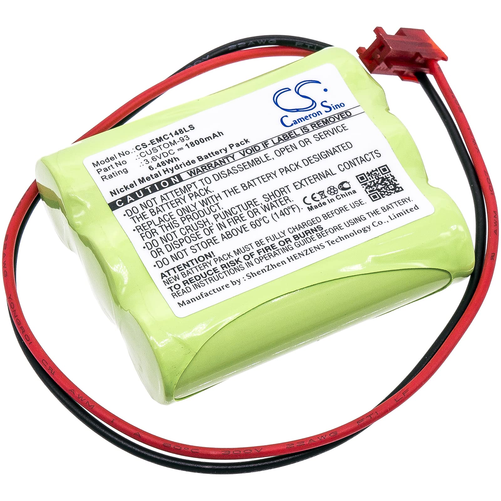 DRAWBELL Replacement Battery for S'ure-lite 26-148,LPX70RWH,SL026184 and N'avilite NNYXSB?1800mAh/6.48Wh?