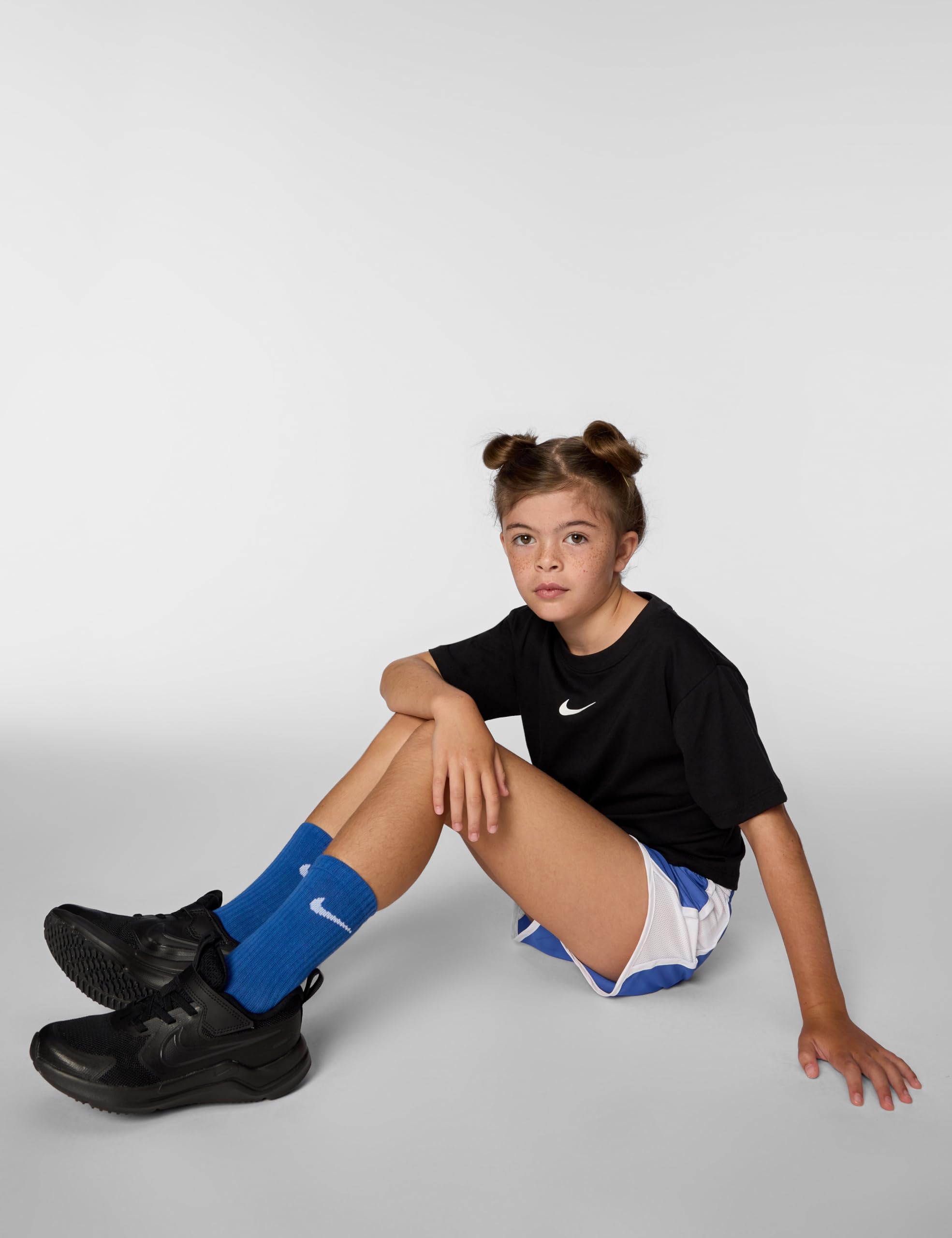 Nike One Relaxed Dri-Fit Short-Sleeve Top One Relaxed Dri-Fit Top a Maniche Corte Bambine e Ragazze