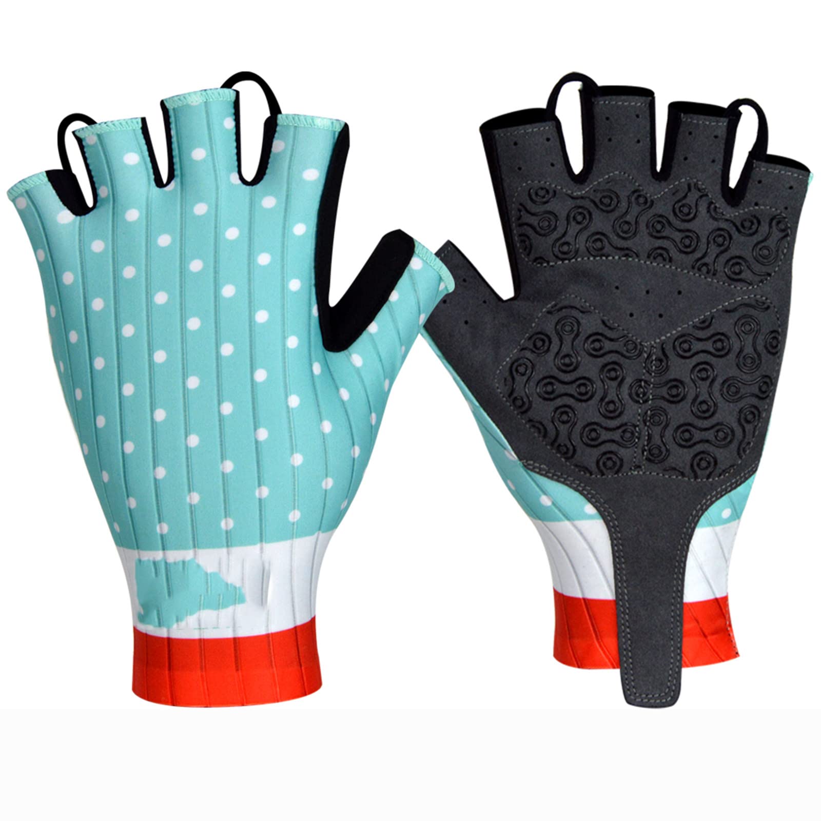 Gants de vélo de route et VTT légers avec paume antidérapante D