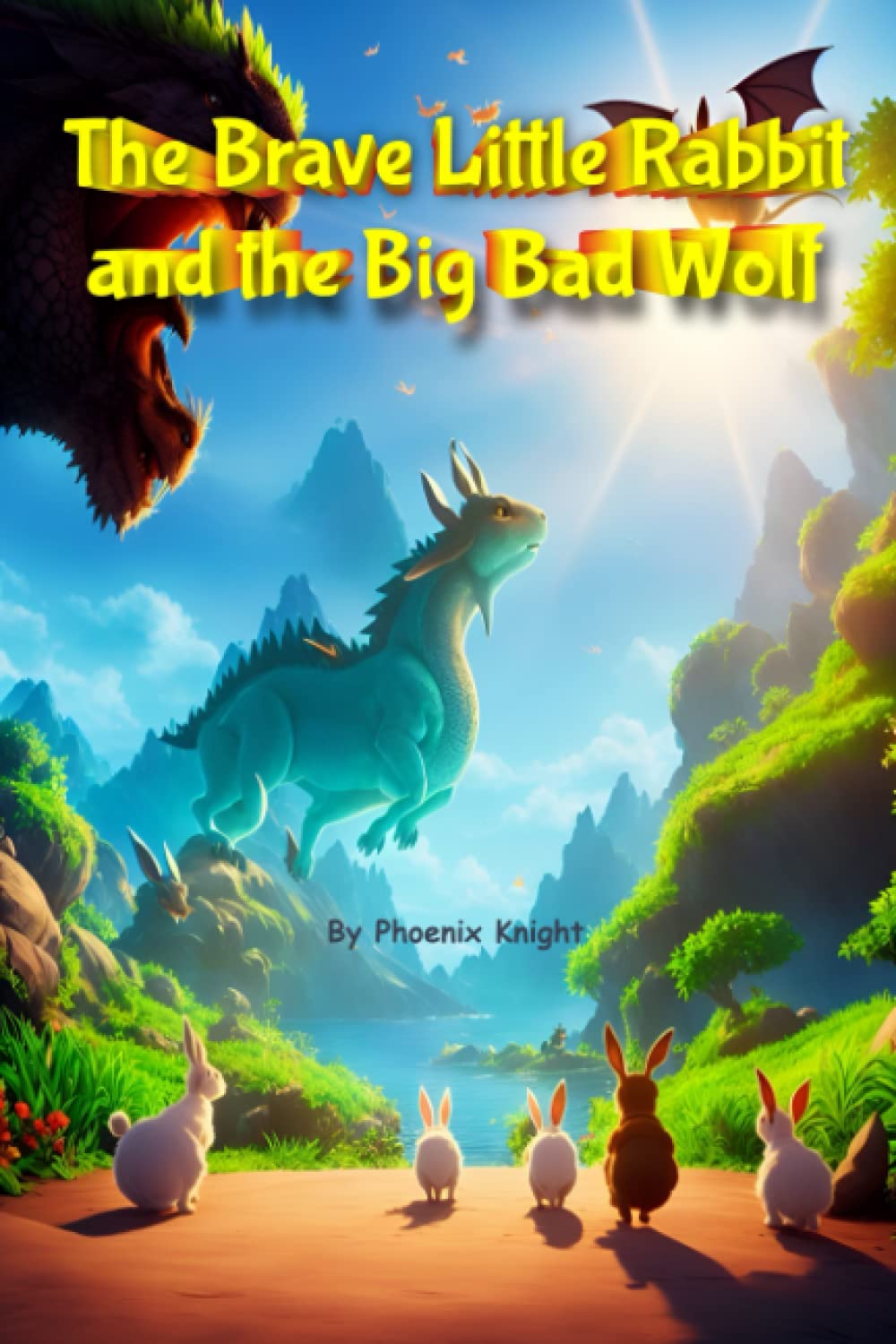 The Brave Little Rabbit and the Big Bad Wolf: Adventures of a Little Rabbit